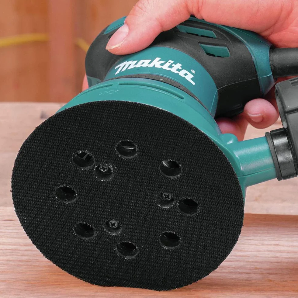 Makita 743081-8 talerz szlifierski na rzep pasujący do 5030/BO 5031/ BO 5012, wielokolorowy