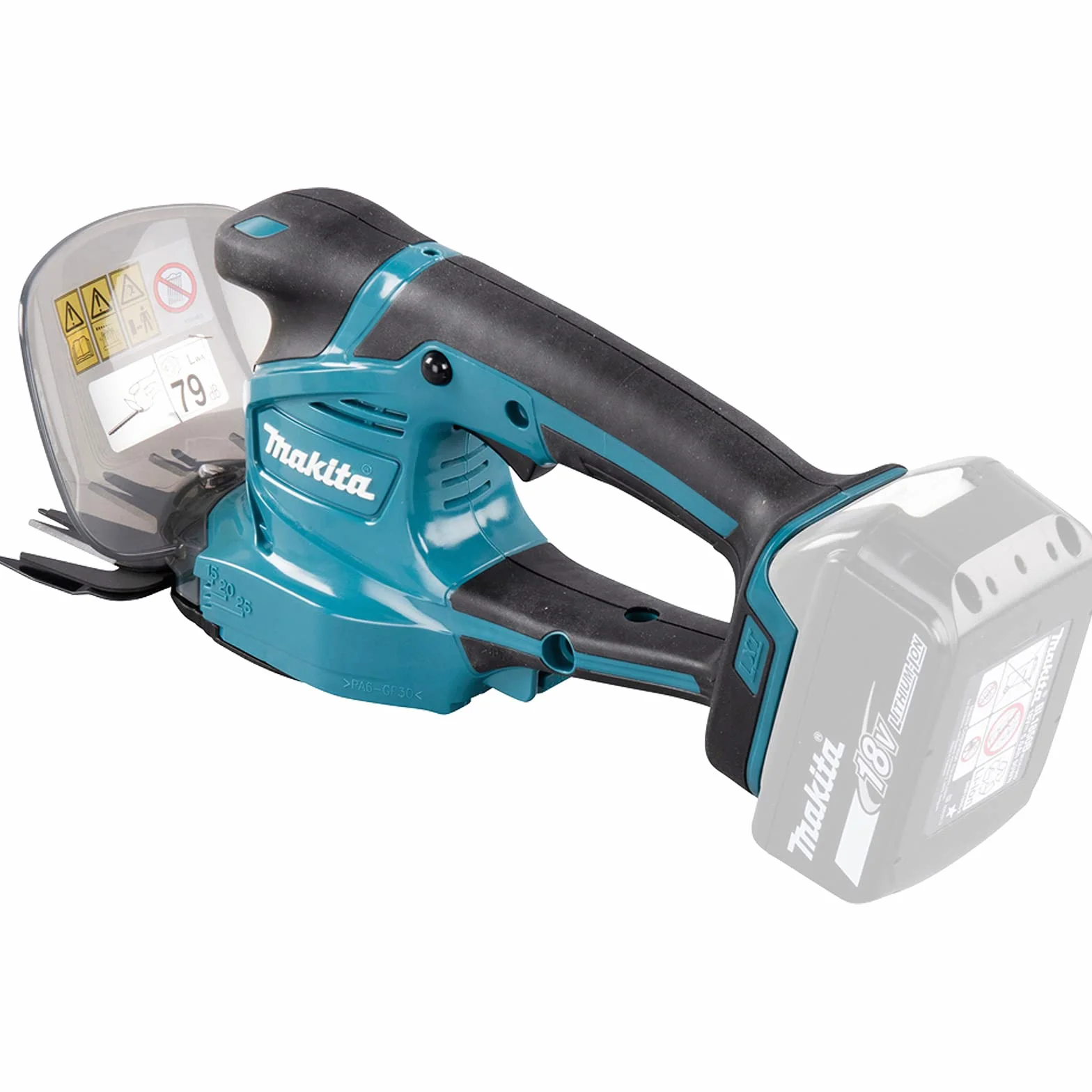 Makita DUM111ZX 18V LXT 110 mm nożyce do trawy z nasadką trymera