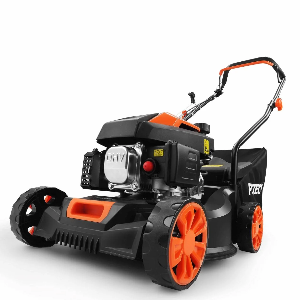 Kosiarka spalinowa FUXTEC FX-RM4180 1,8KM 1,3kW | waga tylko 18kg | szerokosc koszenia 40cm i 3-stopniowa regulacja wysokosci koszenia 25-55mm | 4-suwowa kosiarka 80ccm - w zestawie kosz na trawe 45L