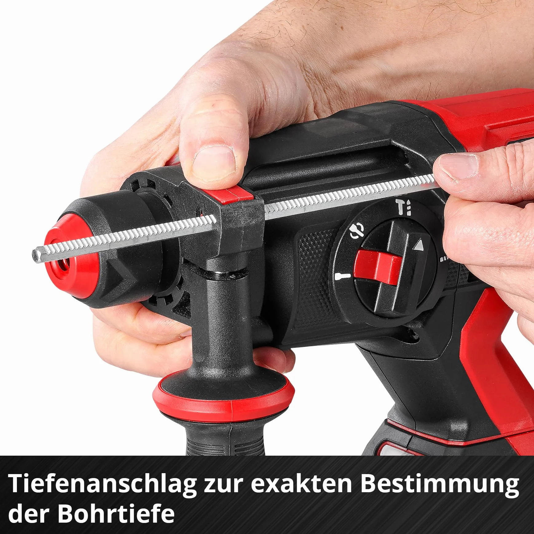 Einhell Profesjonalny bezprzewodowy młot udarowy TP-HD 18/22 D Li BL-Solo Power X-Change (18 V, silnik bezwęglowy, 2,3 J, SDS-Plus, perf 22 mm w betonie, uchwyt D, walizka, bez akumulatora)