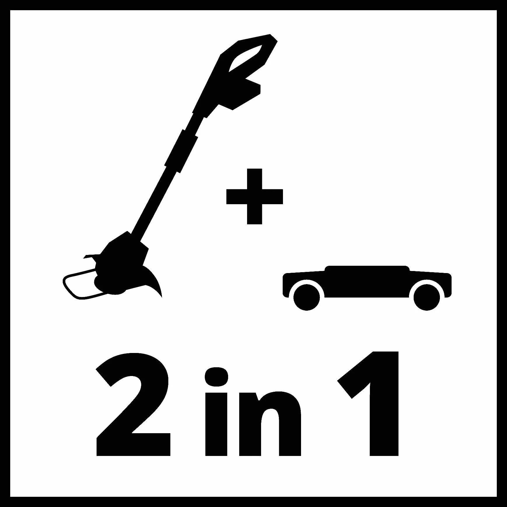 Einhell GE-CT 18/28 Li TC-Solo Akumulatorowa Podkaszarka do Trawy 28 cm Czerwony Czarny