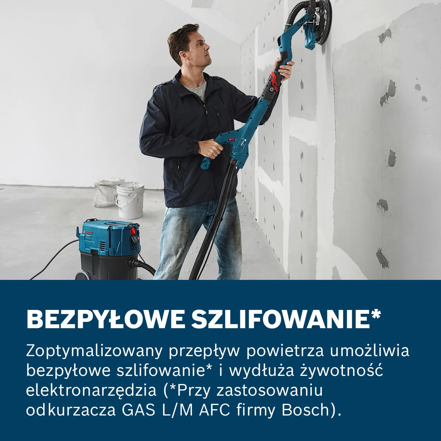 Bosch Professional GTR 55-225 Szlifierka Ø 225 mm Czarny Niebieski