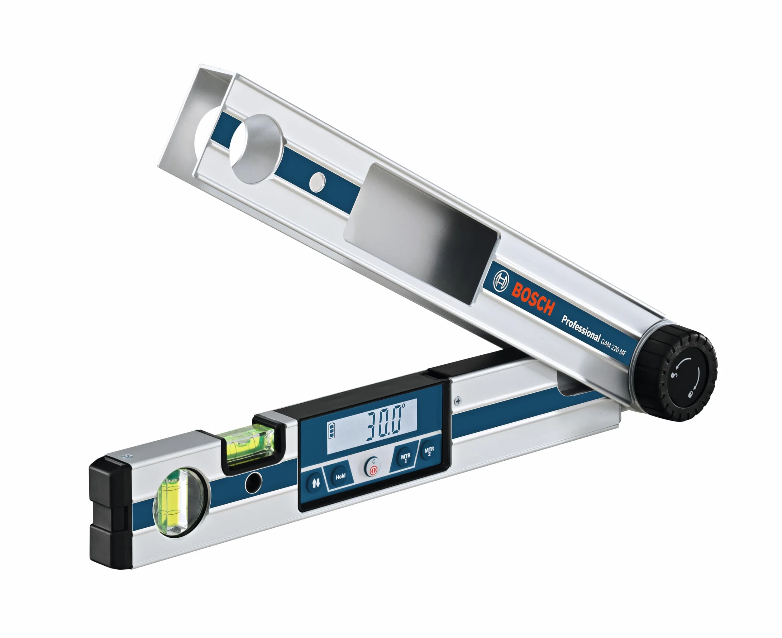 Bosch Professional Cyfrowy kątomierz GAM 220 MF 0–220° 40 cm