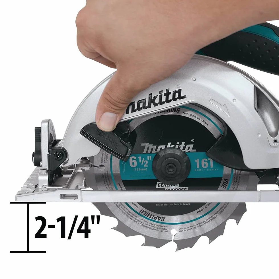 Makita Piła 165 mm Niebieski Czarny