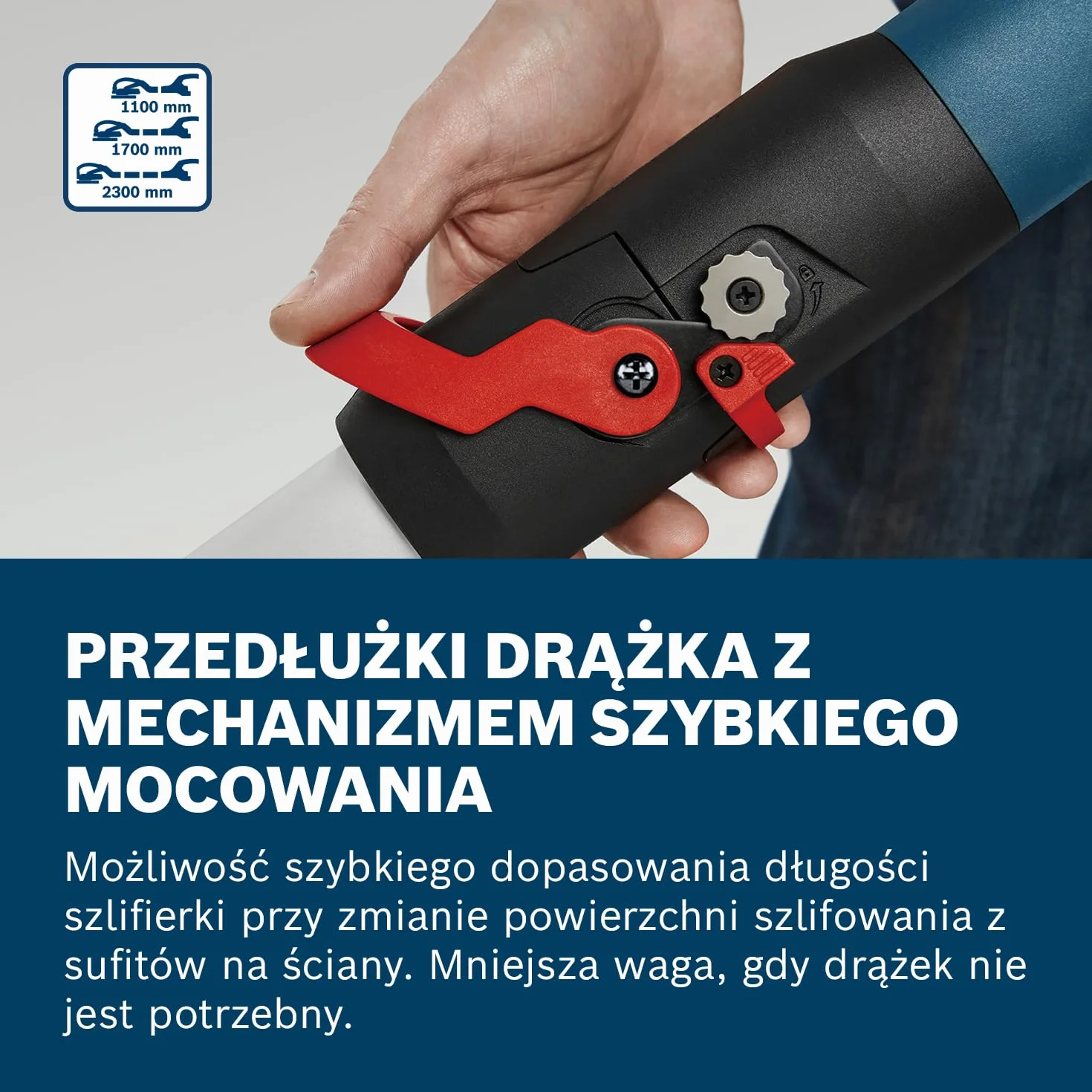 Bosch Professional GTR 55-225 Szlifierka Ø 225 mm Czarny Niebieski