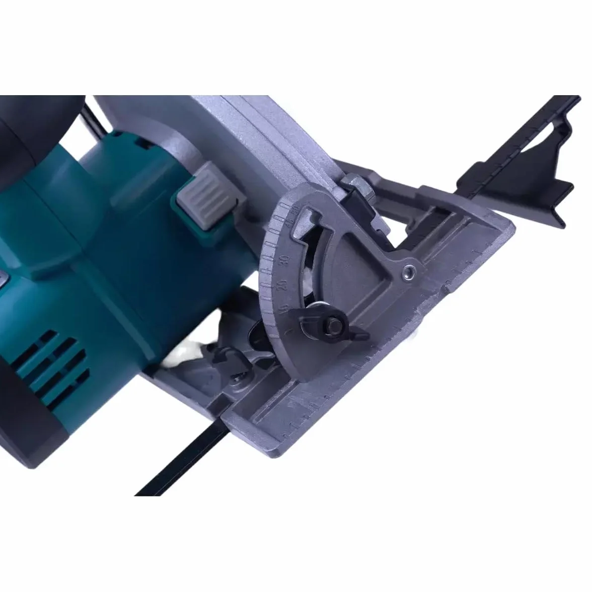 Dedra DED7164 – akumulatorowa pilarka tarczowa 18 V, bezszczotkowa, średnica tarczy 165 mm, głębokość cięcia 55 mm, prowadnica równoległa w zestawie