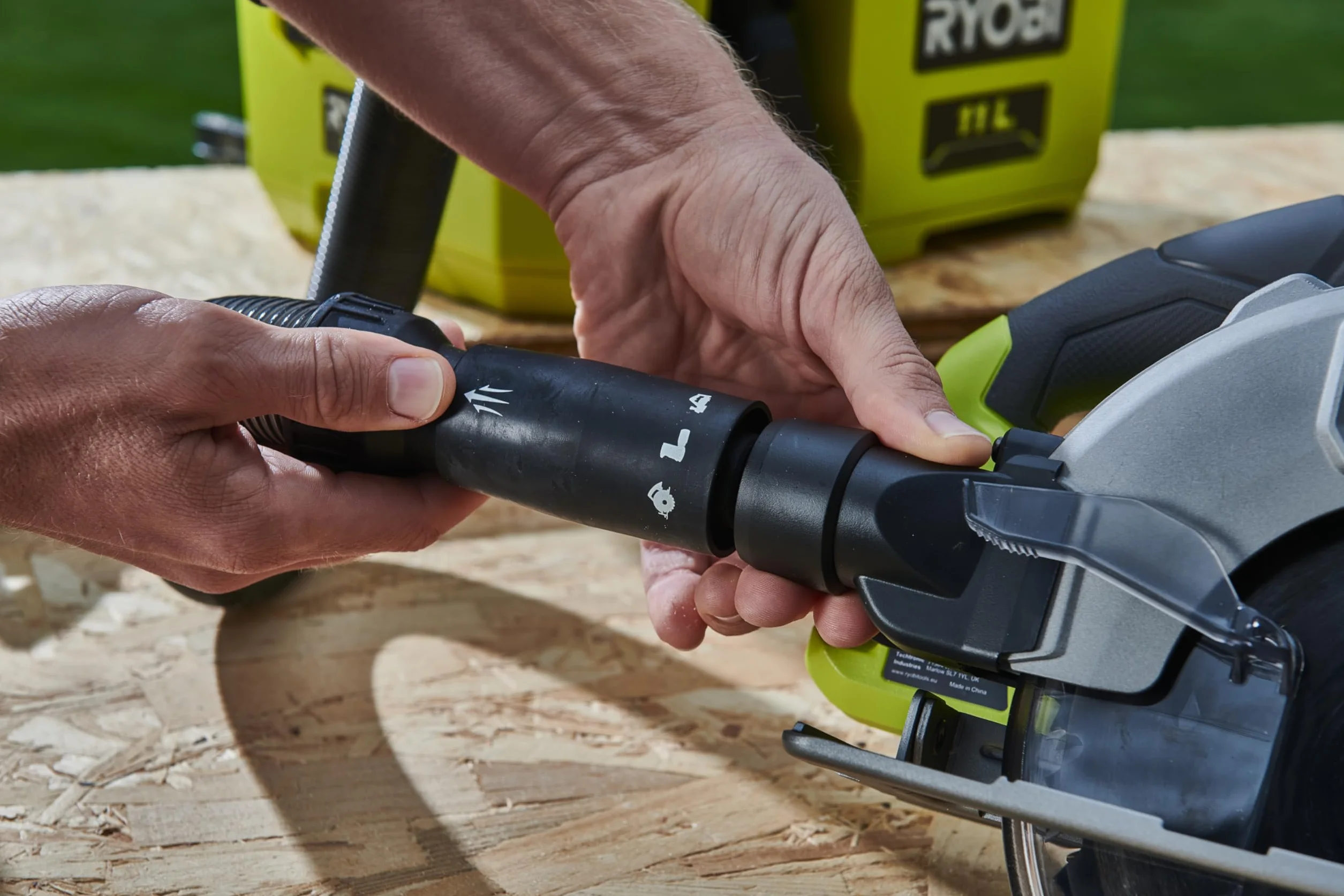 Ryobi RCS18BL-0 18V ONE+ Bezprzewodowa bezszczotkowa piła tarczowa 184 mm (nagie narzędzie)