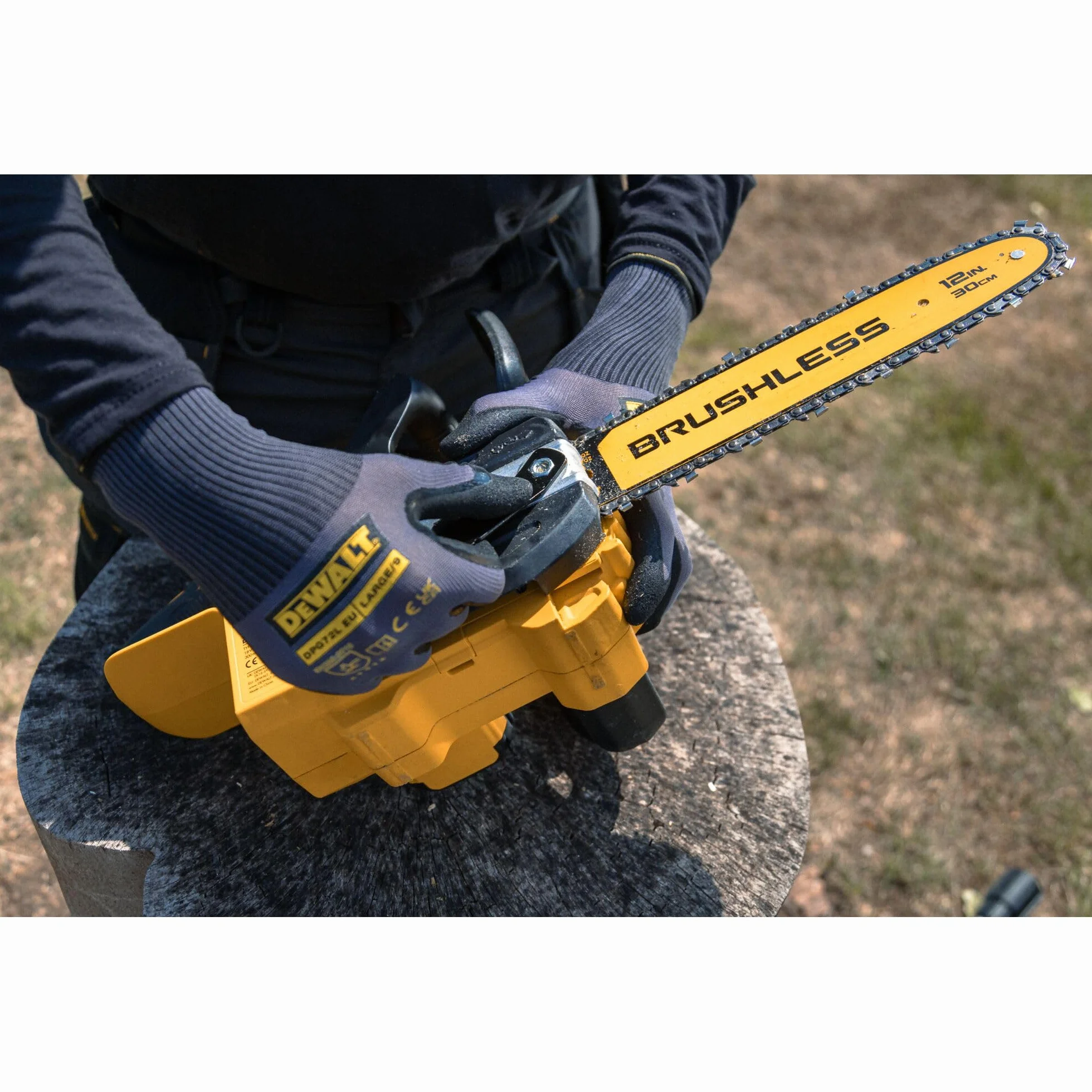 DEWALT 18V XR 30cm bezszczotkowa kompaktowa piła łańcuchowa - tylko narzędzie, DCMCS565N-XJ