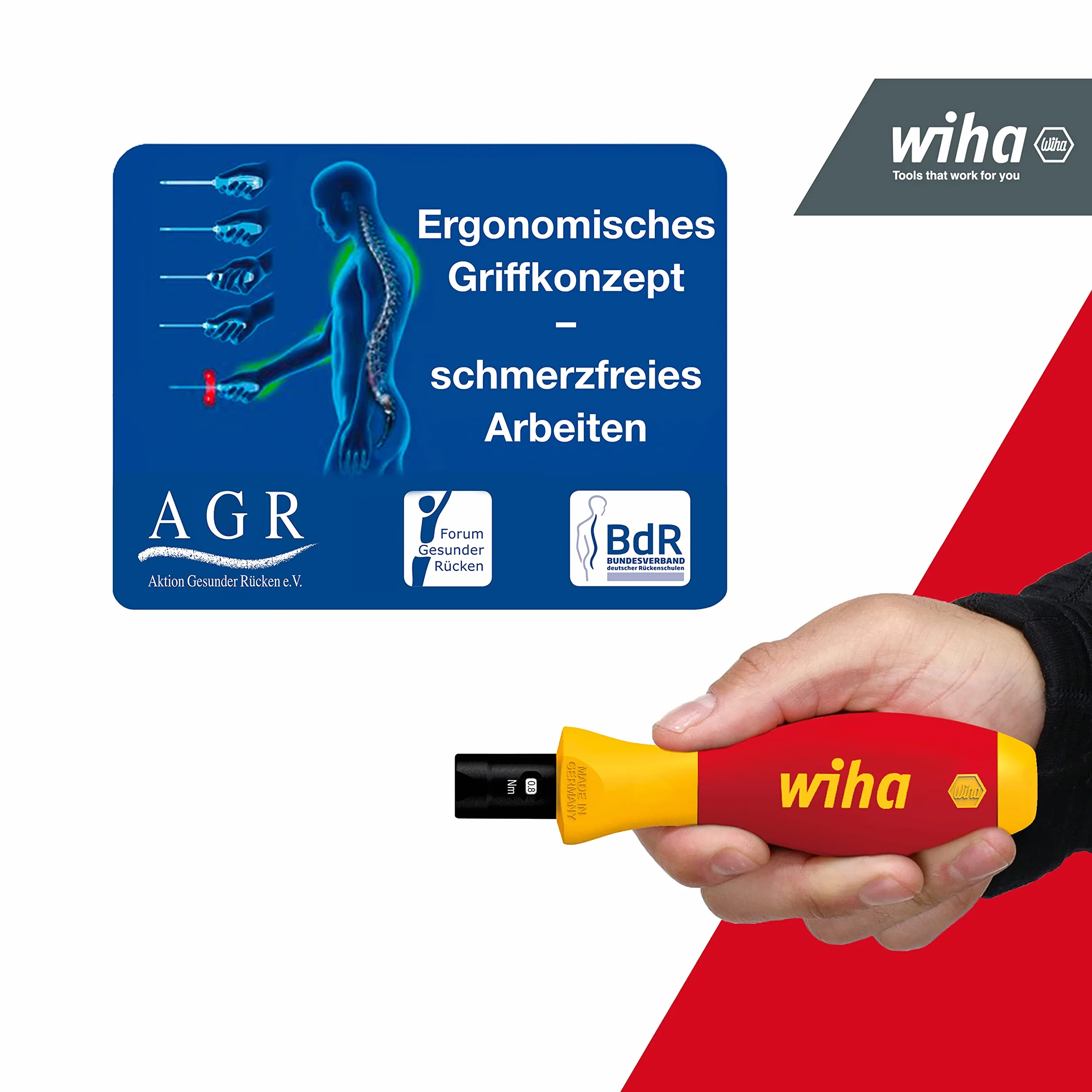WIHA Torquevario-S Electric SA 2872-S3 śrubokręt dynamometryczny 0,8-5 NM
