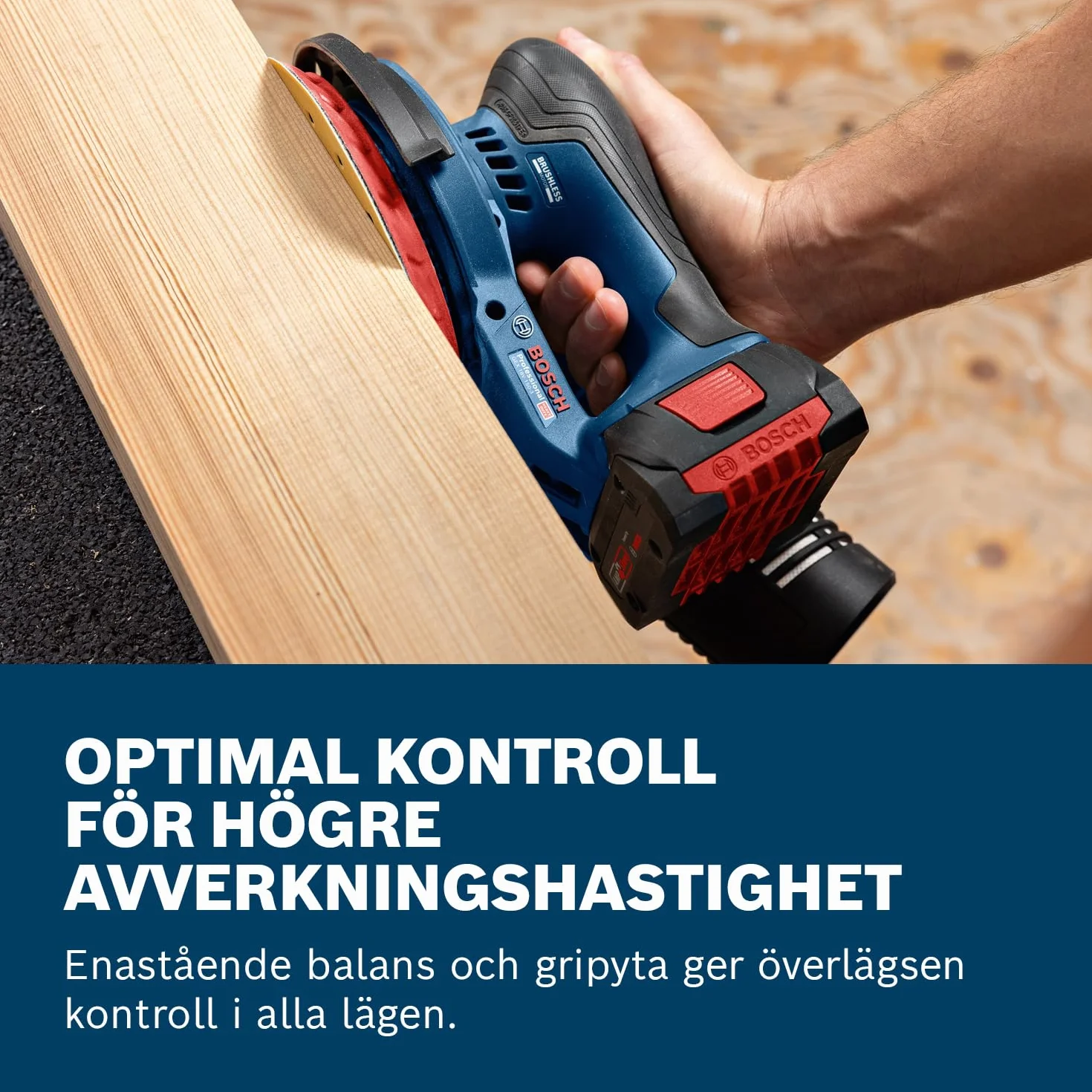 Bosch Professional GEX 18V-150-3 akumulatorowa szlifierka z L-BOXX 162