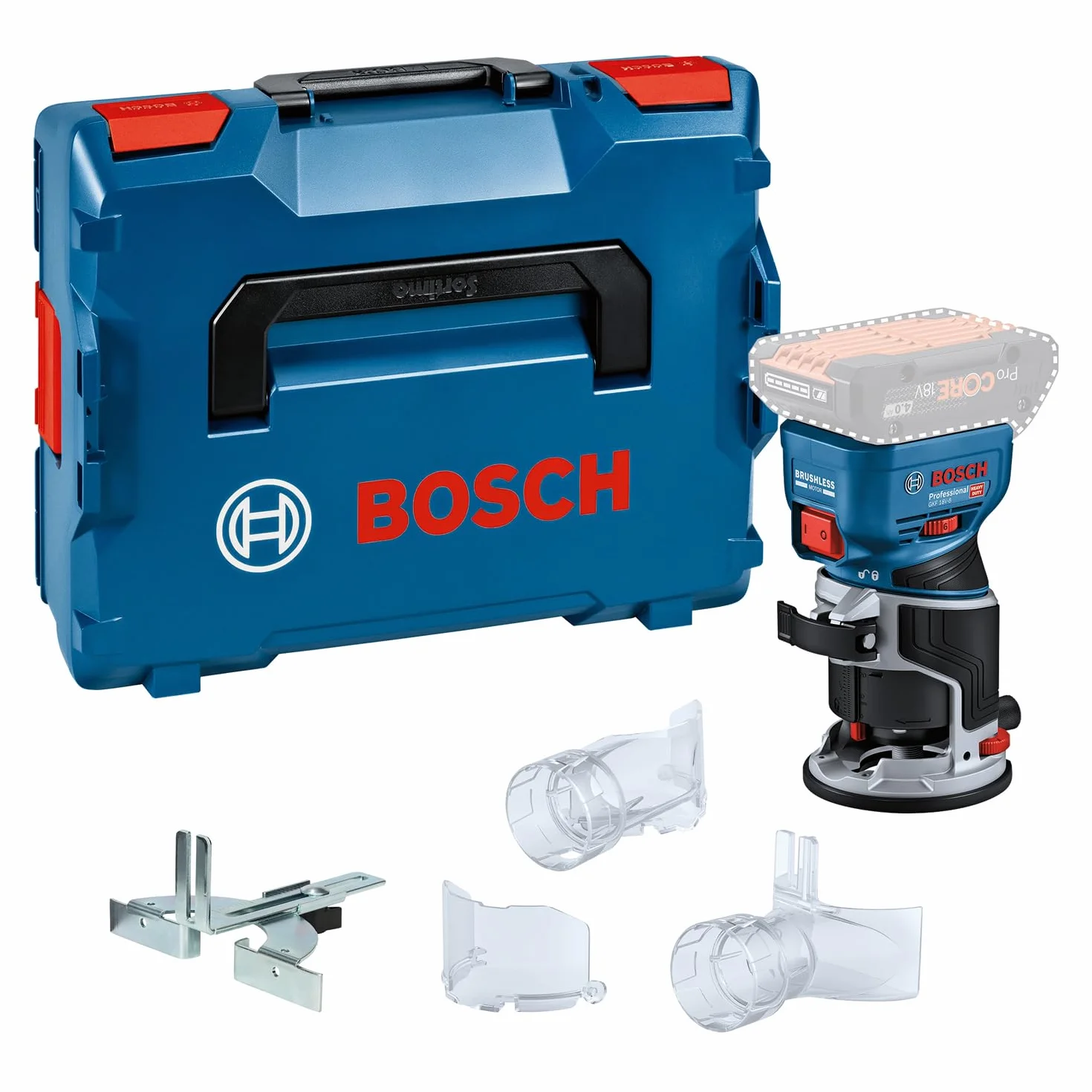 Bosch GKF 18V-8 frezarka akumulatorowa 18 V L-BOXX