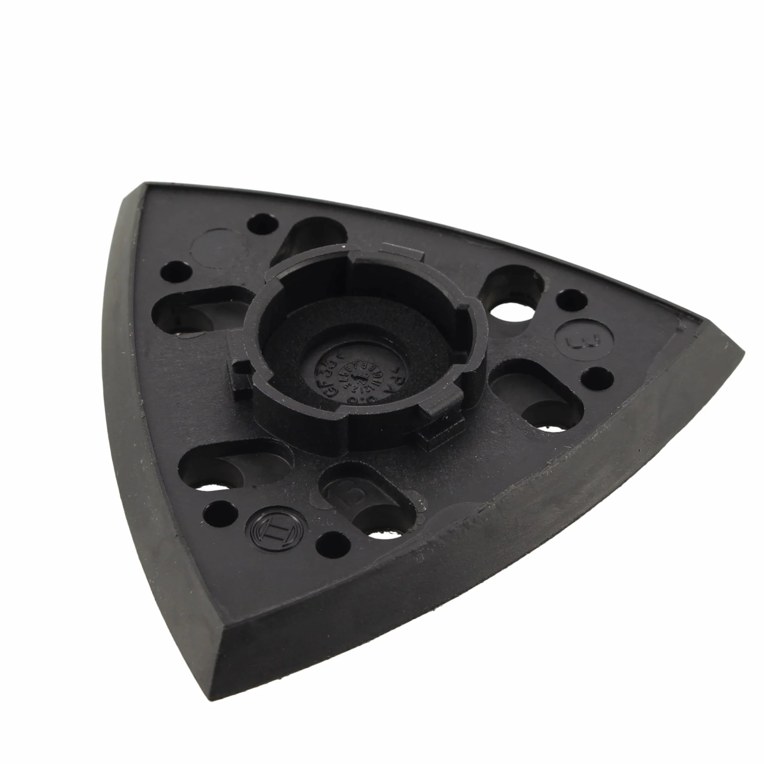 Bosch Accessories 1x płyta szlifierska Delta (PDA 180, PDA 180 E, PDA 240 E, akcesoria szlifierki Delta), czarna, czerwona, 93 mm