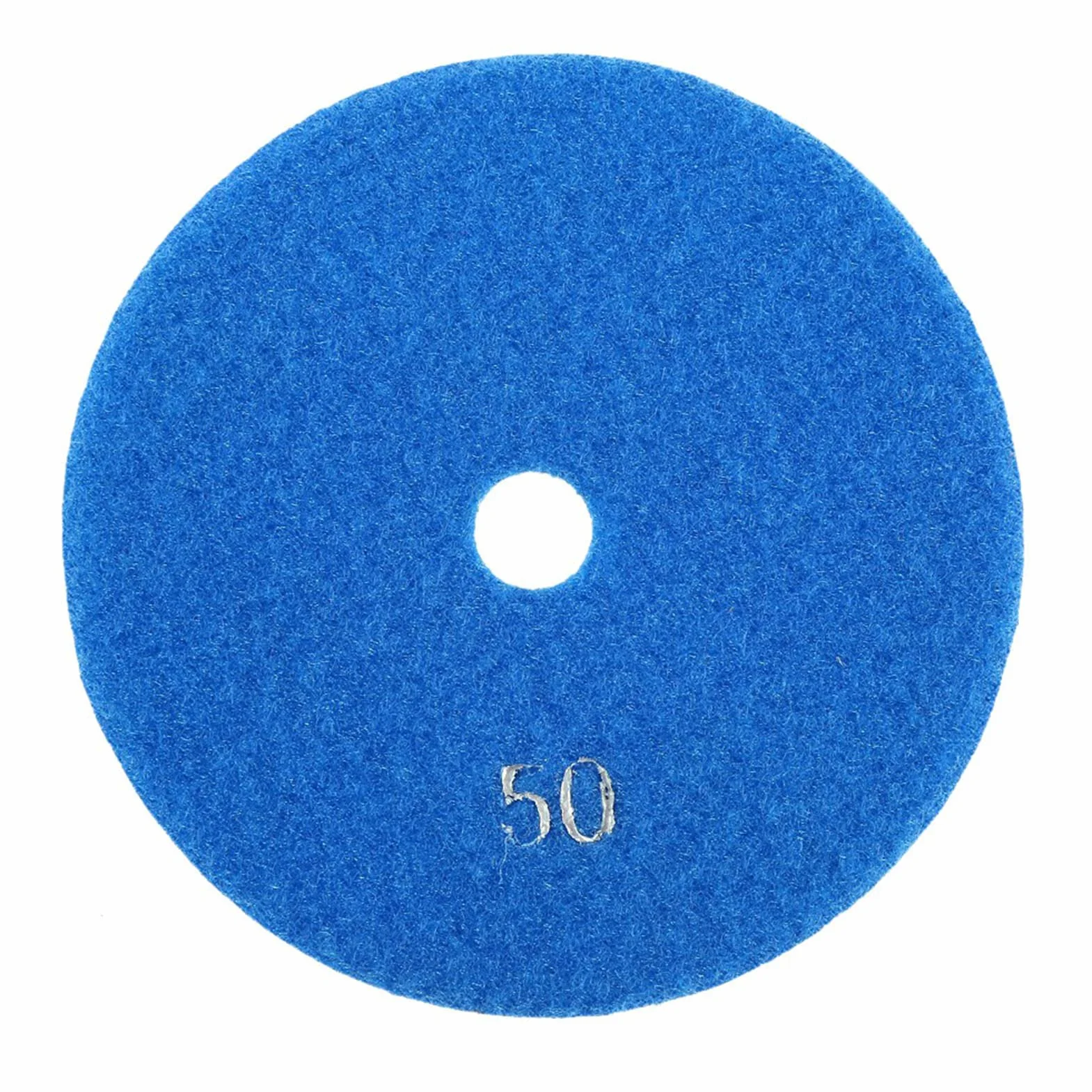 Podkładki Polerskie na Mokro 125 Mm, Tarcza Szlifierska z żywicy o Dużej Sile Szlifowania do Granitu, Betonu, Marmuru, Kamienia, Ceramiki Szklanej (50)