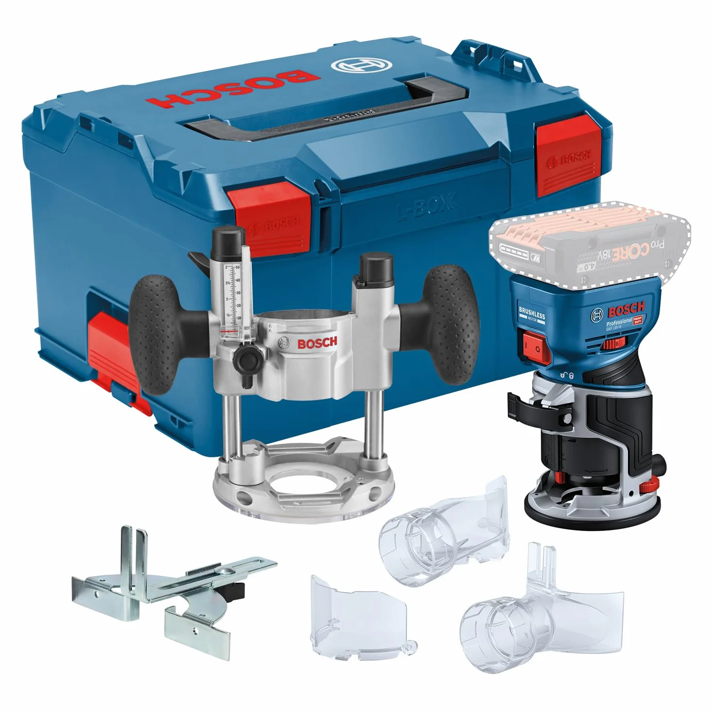 Bosch GKF 18V-8 Frezarka Akumulatorowa 18V L-BOXX