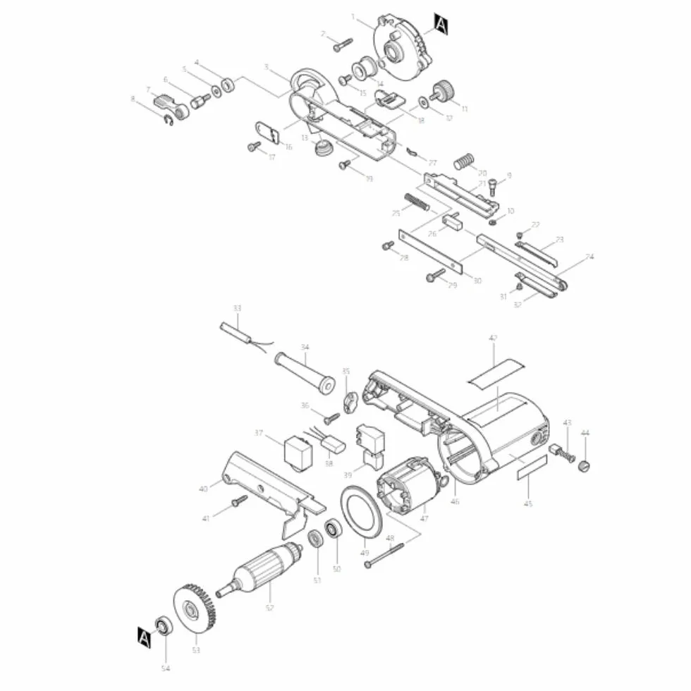 Makita Szlifierka do Segregatorów 9032/2 240 V