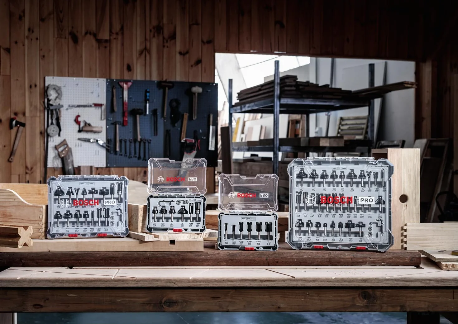 Bosch 1x Frez prosty PRO z łożyskiem kulkowym na górze (do Miękkie drewno, Twarde drewno, Ø 12 mm, Professional Akcesoria Frez ręczny, Frez krawędziowy)