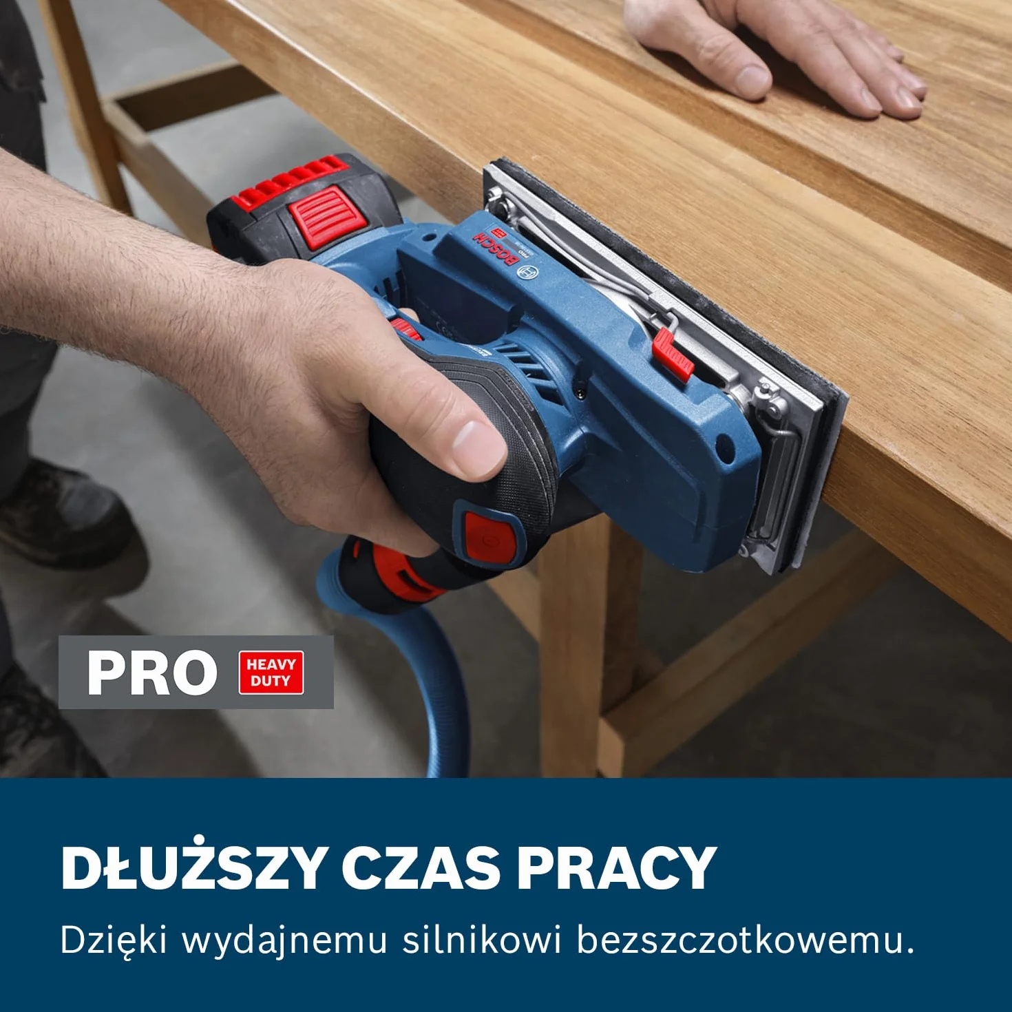 Bosch PRO 18V System Akumulatorowa szlifierka oscylacyjna GSS18V-18 (worek na pył, dziurkacz, walizka L-BOXX 162)