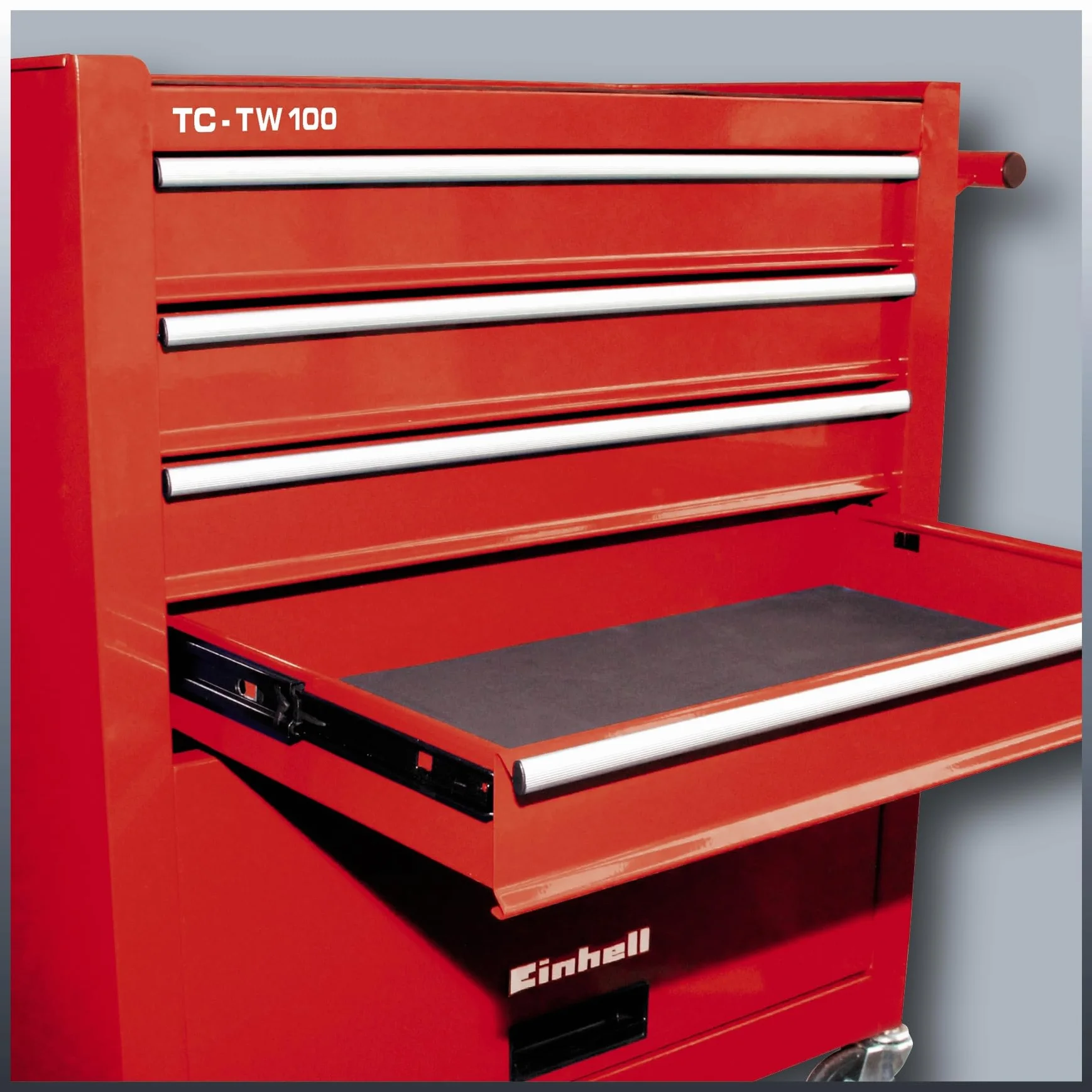Einhell Tc-Tw 100 Wózek Narzędziowy, Czerwony, Do 75 kg