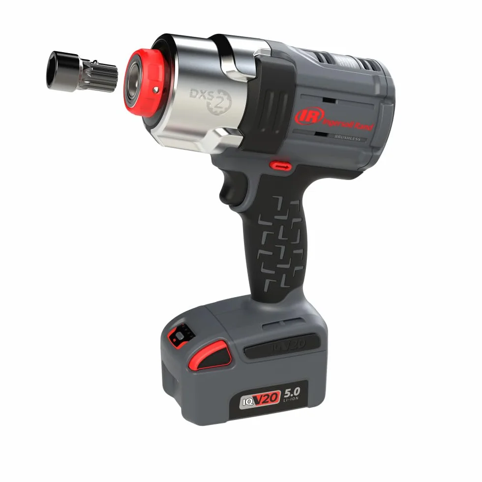 Ingersoll Rand W7153-K22B-EU DXS2 Klucz Udarowy Akumulatorowy 20V, Zestaw 2 Baterie, 2170 Nm, Pierścień
