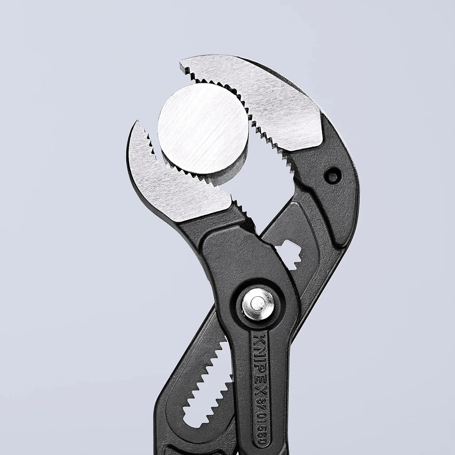 KNIPEX Cobra XXL Szczypce do rur fosforanowana, szara pokryte antypoślizgowym tworzywem sztucznym 560 mm, 87 01 560