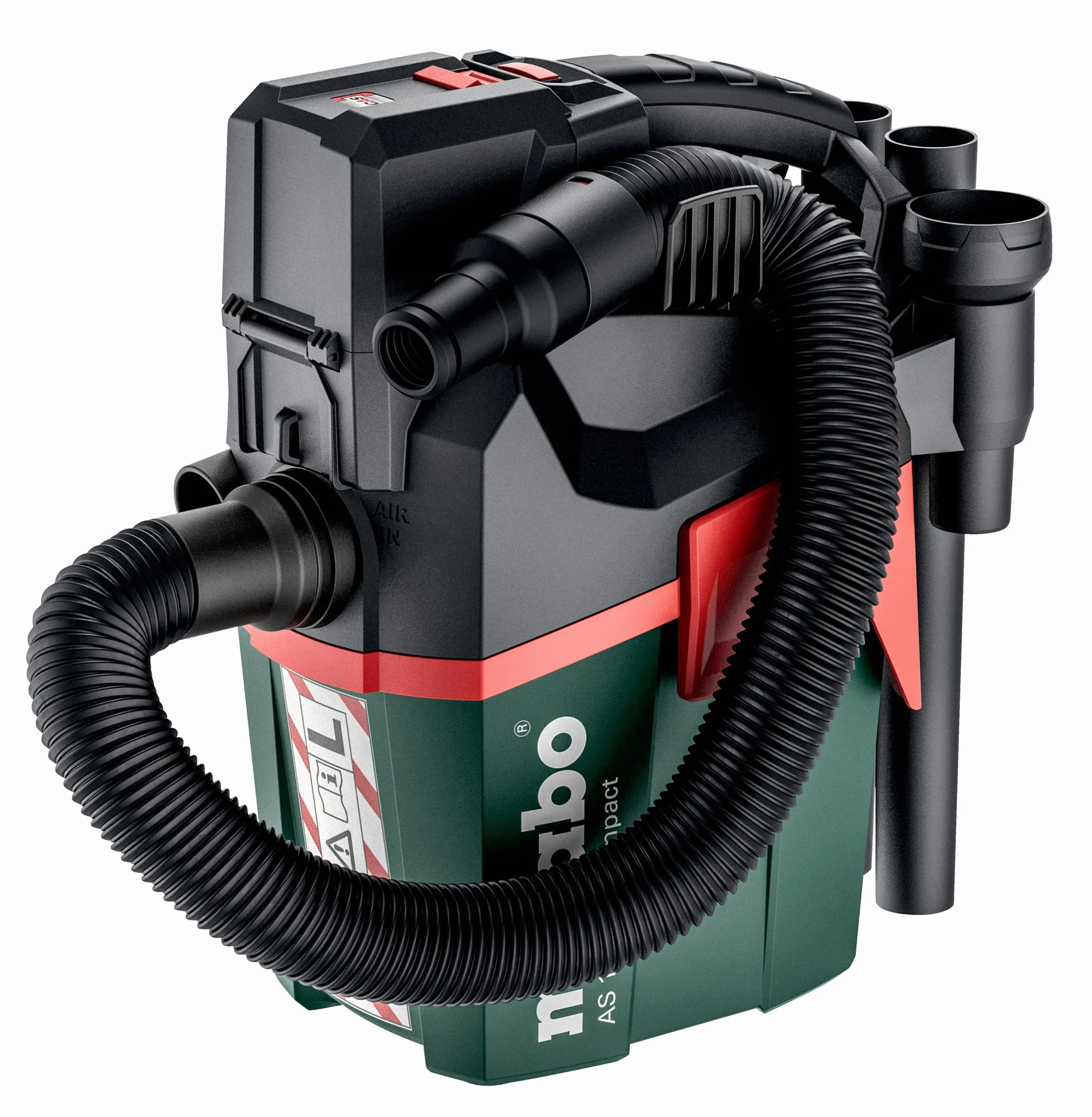 Metabo AS 18 l PC Compact odkurzacz akumulatorowy 18 V z ręcznym czyszczeniem filtra