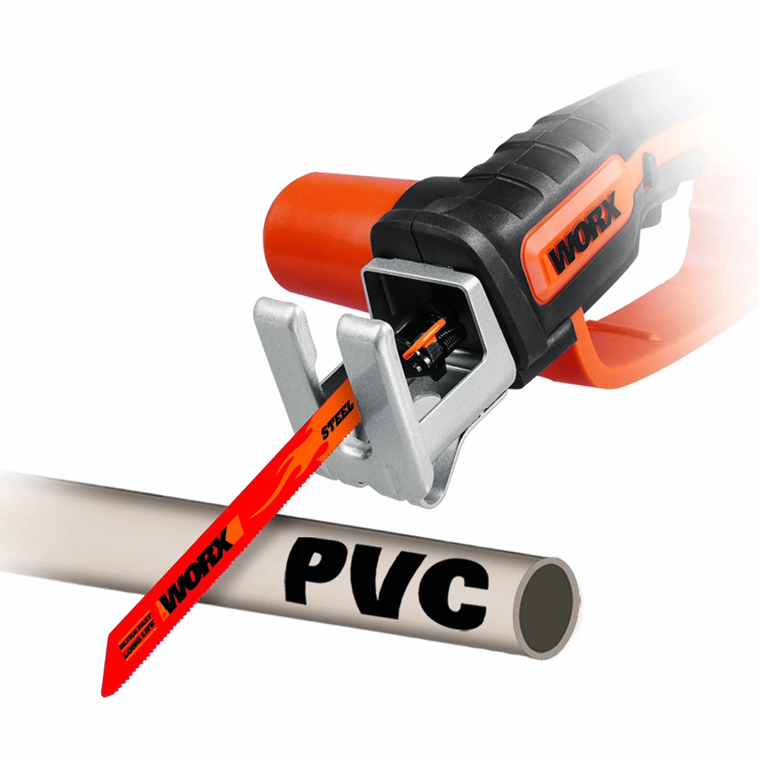 WORX WG894E QUIKSAW akumulatorowa piła ręczna 20 V – lekka, kompaktowa, wymiana brzeszczotu bez narzędzi, cięcie 60 mm w drewnie