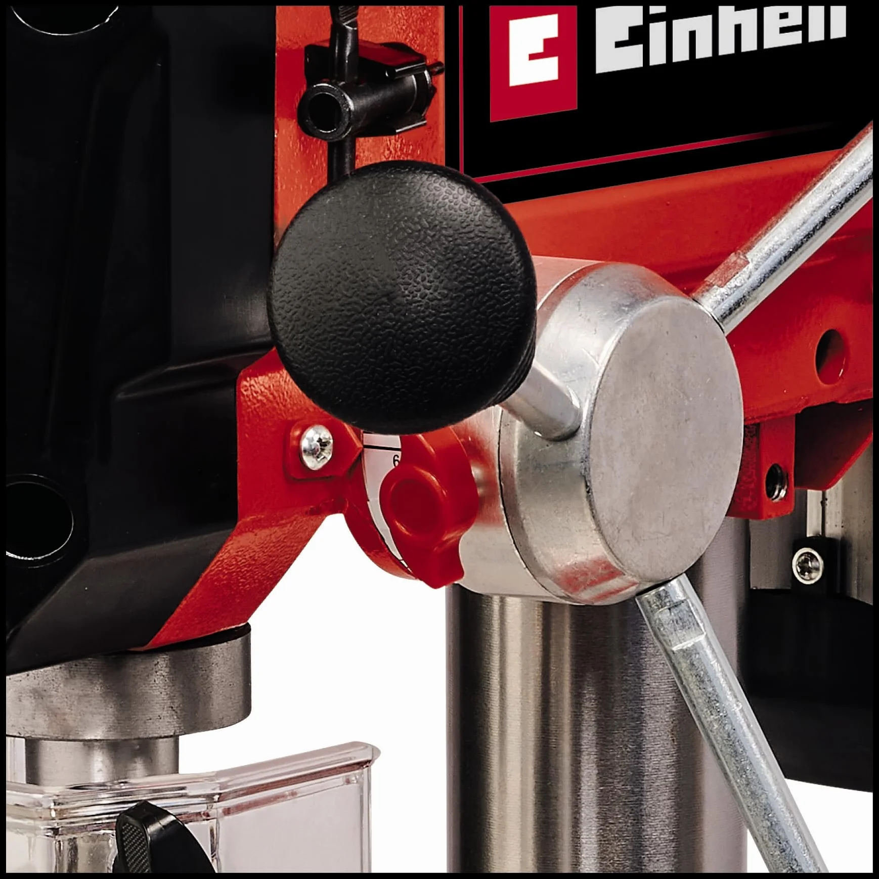 Einhell wiertarka kolumnowa TC-BD 630/1 (630 W, maks. głębokość wiercenia 60 mm, regulowany ogranicznik głębokości, maks. średnica wiertła 16 mm)