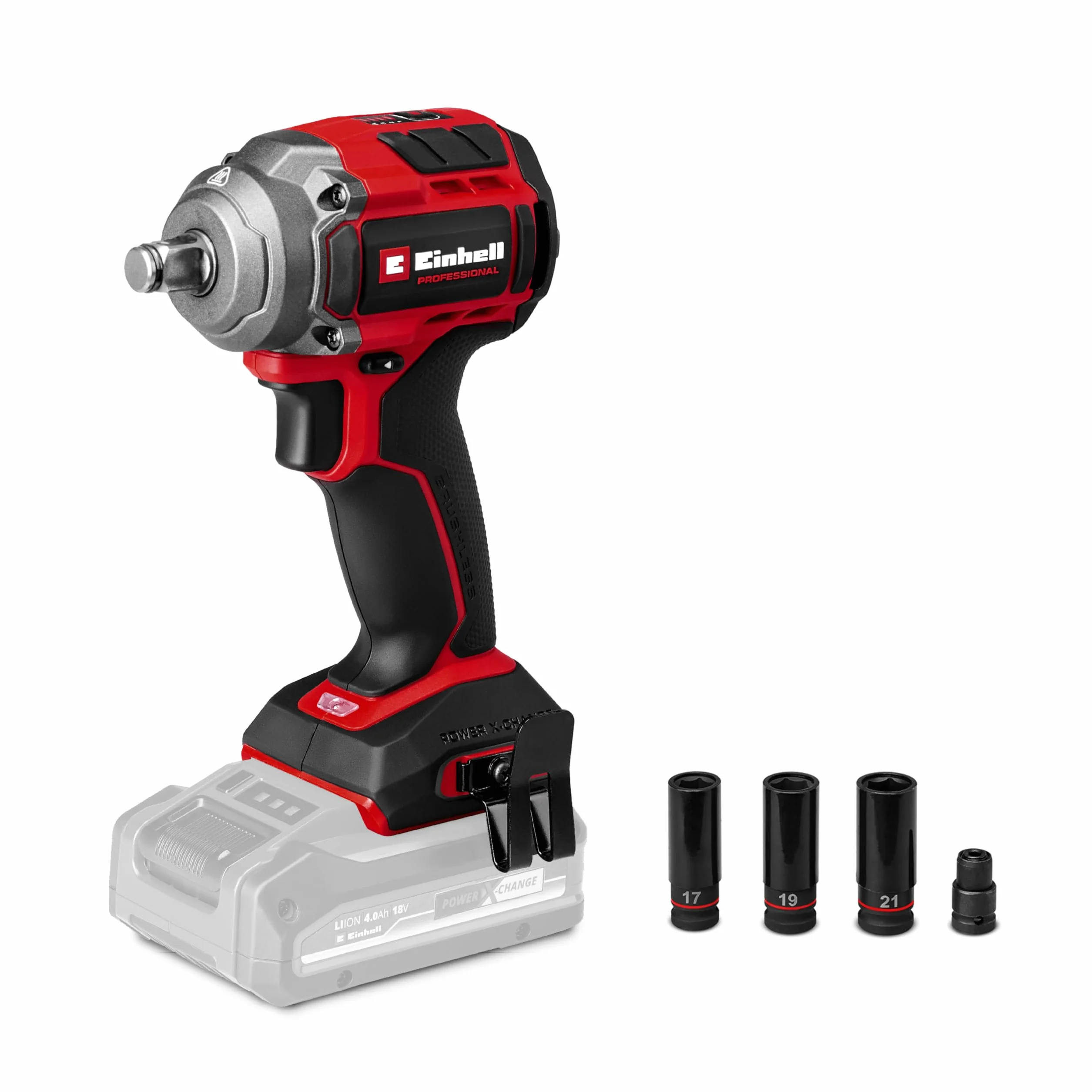 Einhell TP-CW 18/350-C Li BL-Solo Power X-Change Akumulatorowa wkrętarka udarowa 18 V 350 Nm 600 Nm Bezszczotkowa