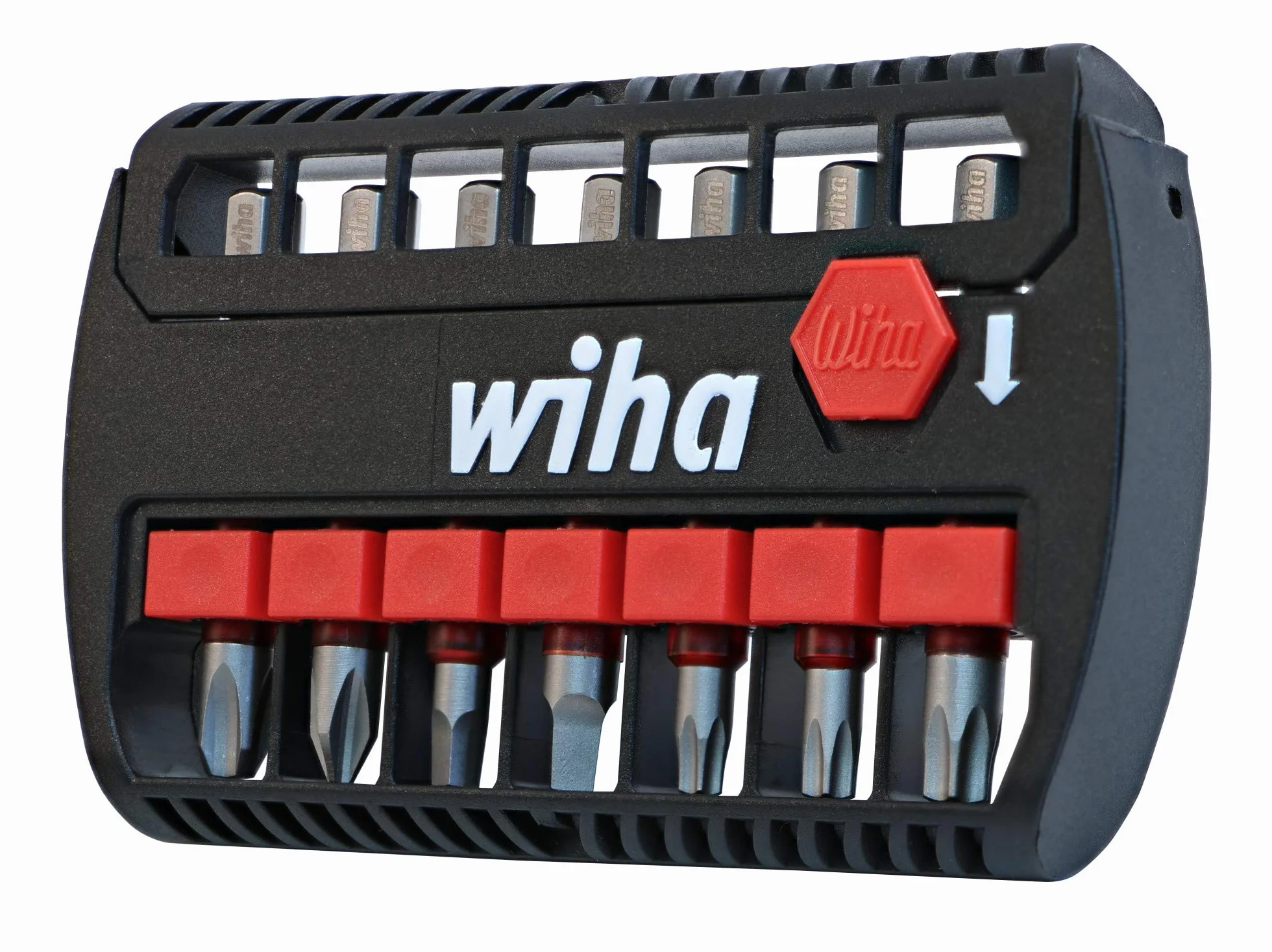 Wiha 76892 zestaw udarowy beinhaltet: Terminator Power Phillips Square #2, 3 Torx T20, T25, T30 In Bit Buddy Halter, Multi, jeden rozmiar