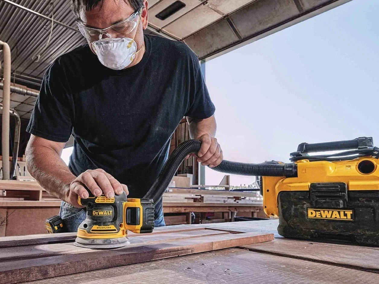 Dewalt Szlifierka 125 mm Czarny/Żółty