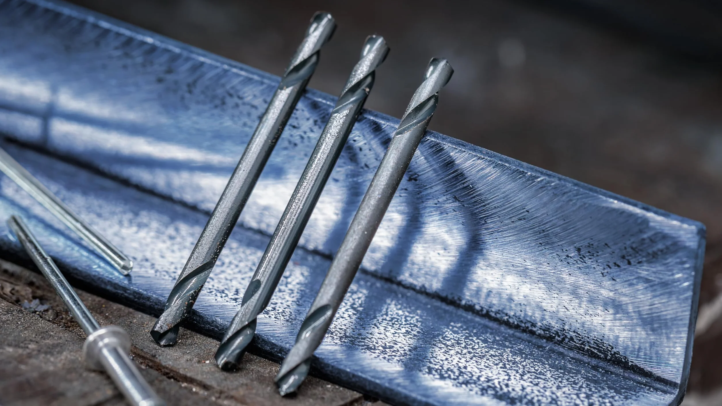 Bosch 10x Wiertło PRO Metal HSS-G dwustronne (do Metale nieżelazne, Stal, Ø 4,20 mm, Professional Akcesoria Wiertarki/Wkrętarki)