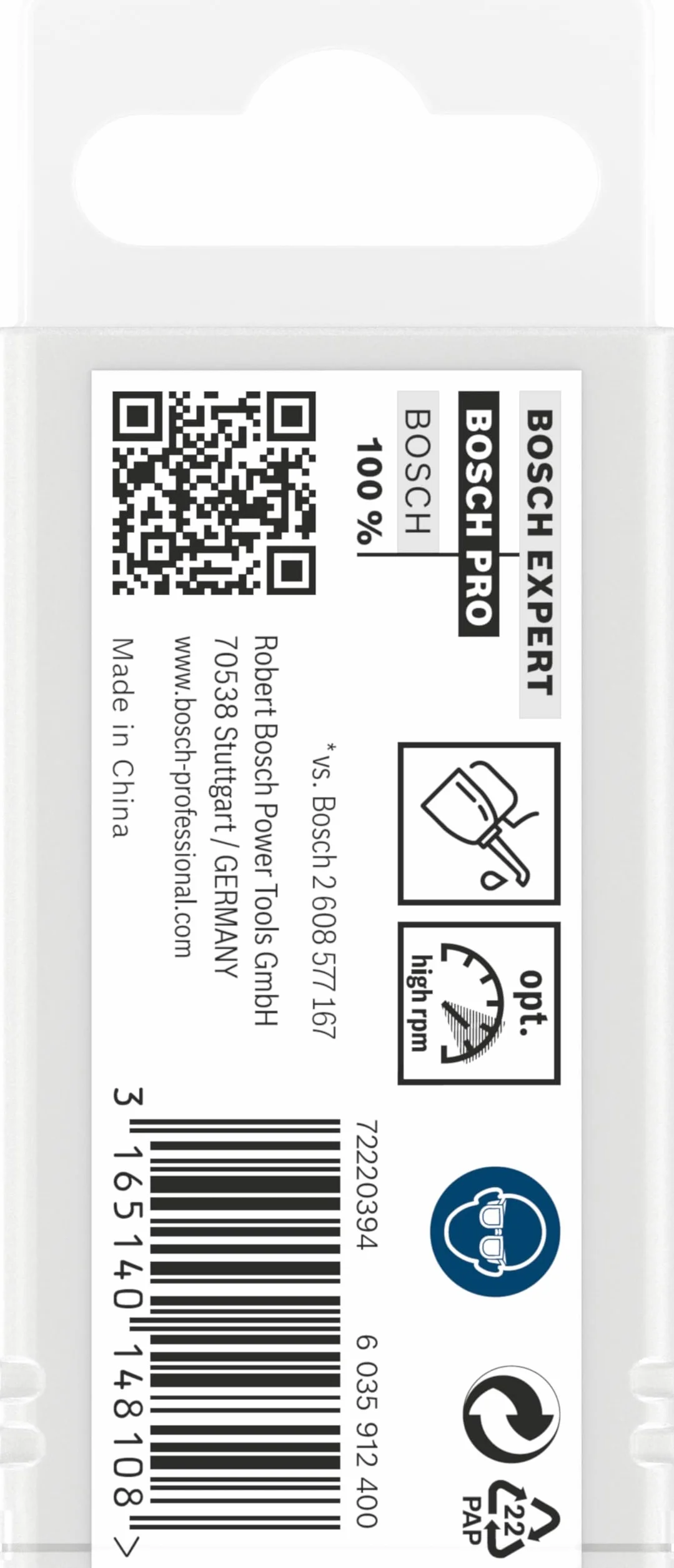 Bosch 10x Wiertło PRO Metal HSS-G dwustronne (do Metale nieżelazne, Stal, Ø 4,20 mm, Professional Akcesoria Wiertarki/Wkrętarki)