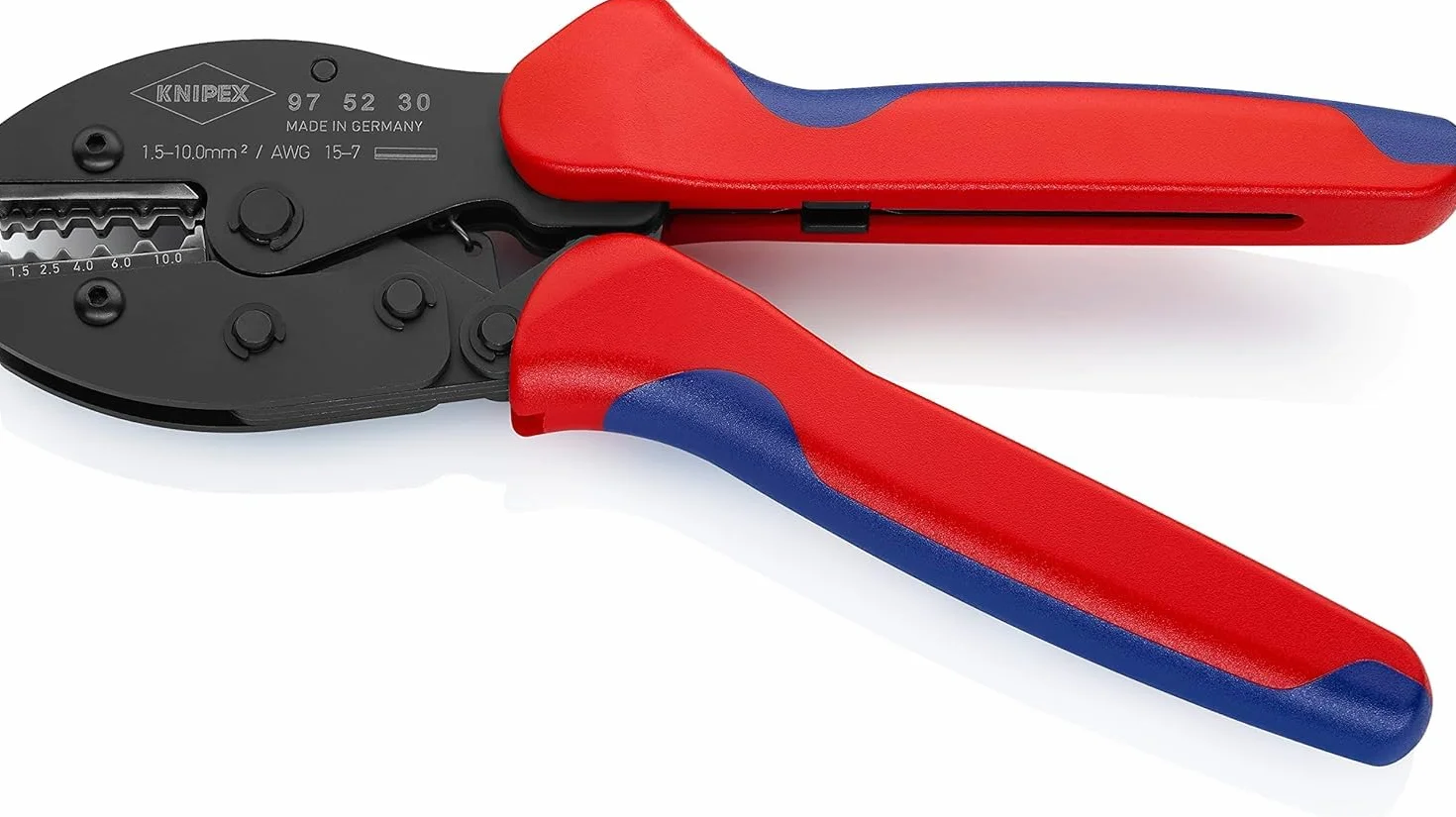 KNIPEX PreciForce Szczypce do zagniatania z osłonkami wielokomponentowymi 220 mm, 97 52 30