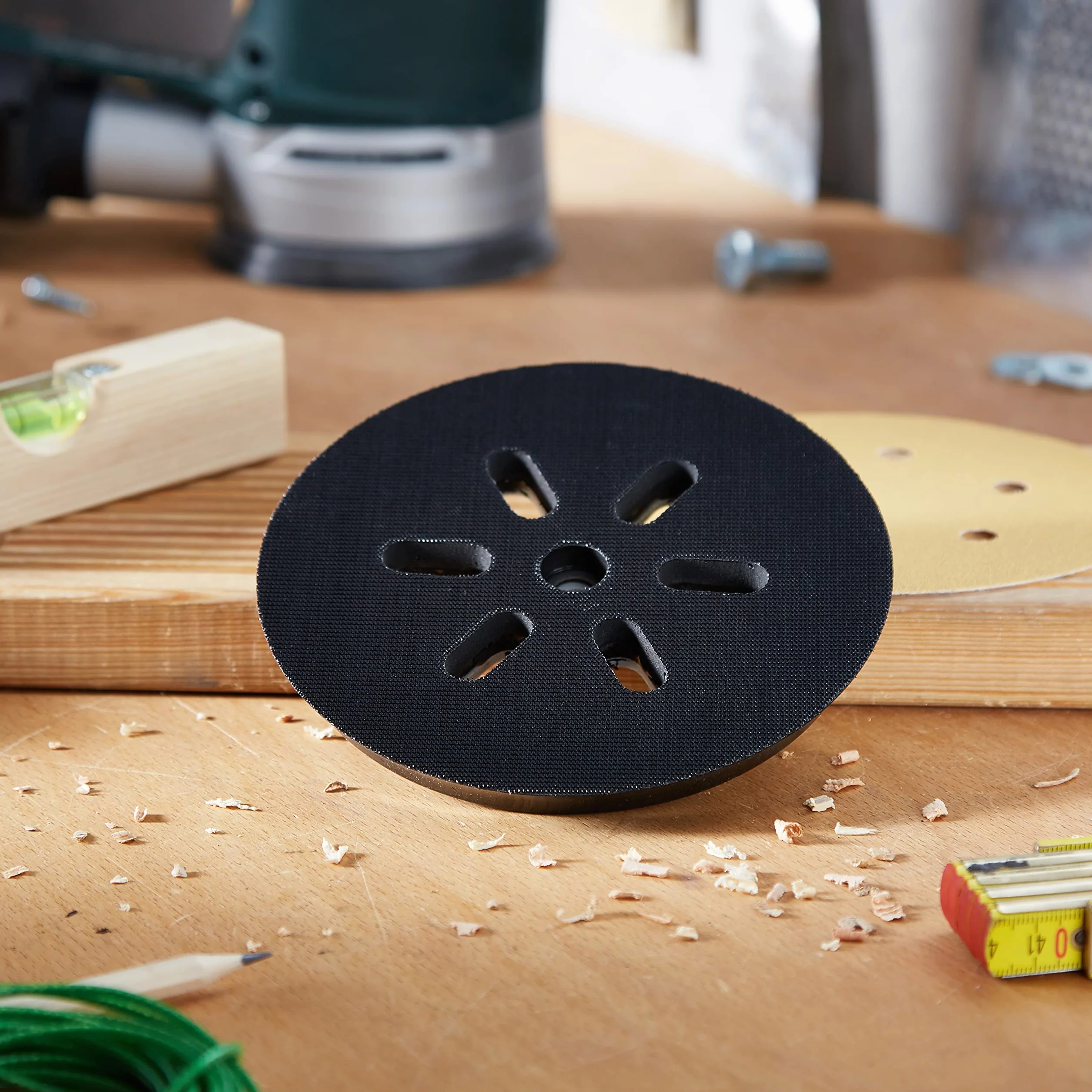 Bosch 1 x podkładka szlifierska (farba, tynk, Ø 150 mm, 6 otworów, miękka, akcesoria do szlifierki mimośrodowej