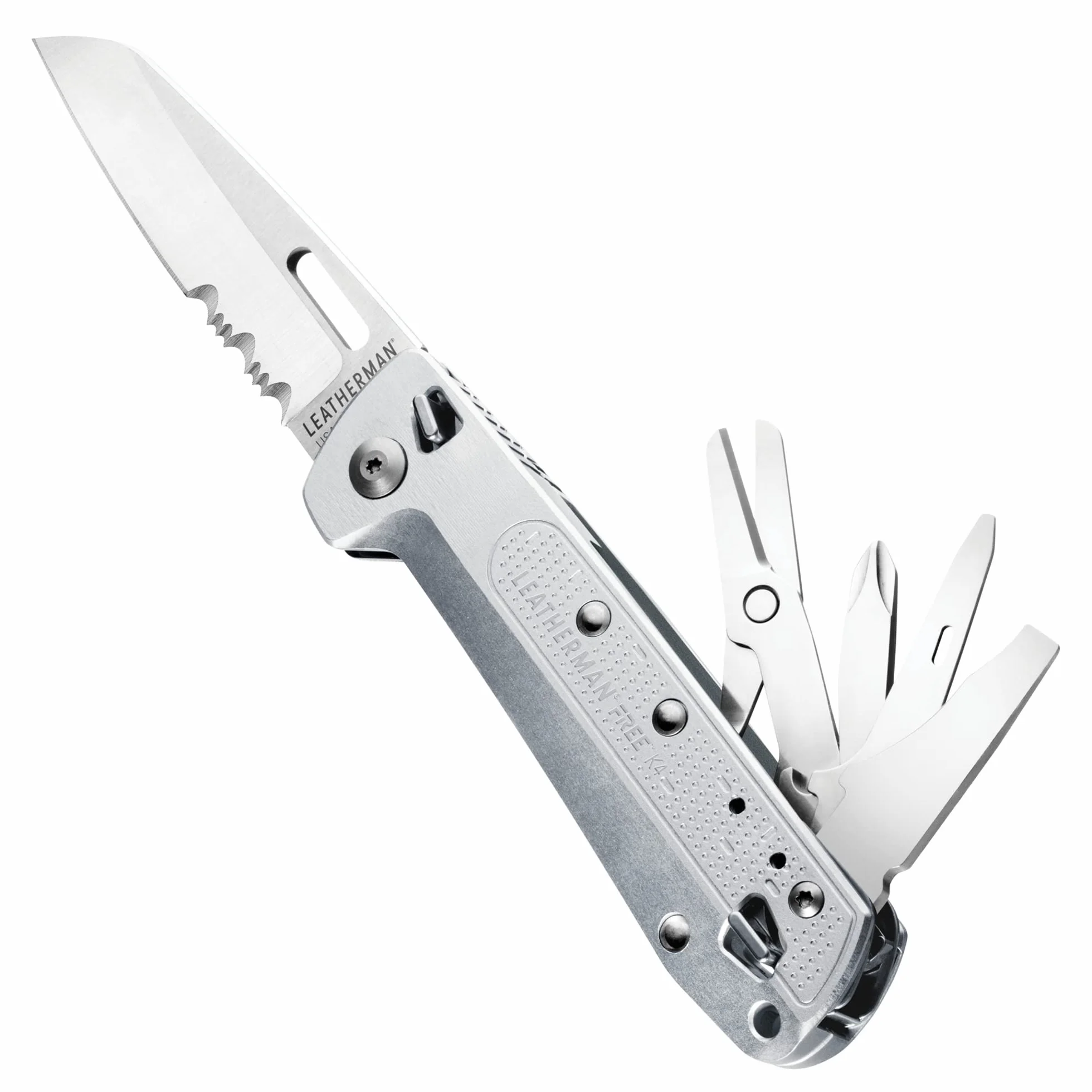 Leatherman Free K4x Multi-Tool 9 w 1 Srebrny
