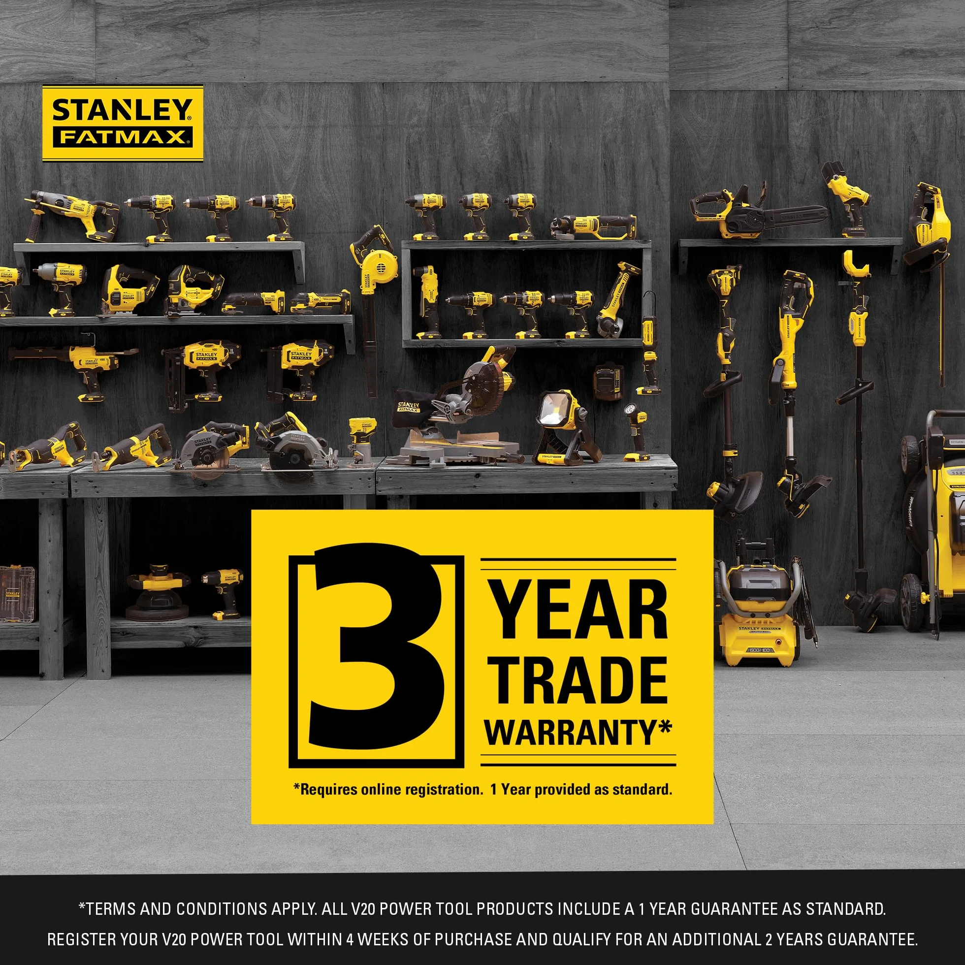 STANLEY FATMAX V20 | 18V bezszczotkowy klucz udarowy 3/8″ - kompaktowy wysoki moment obrotowy do naprawy samochodów, tylko klucz