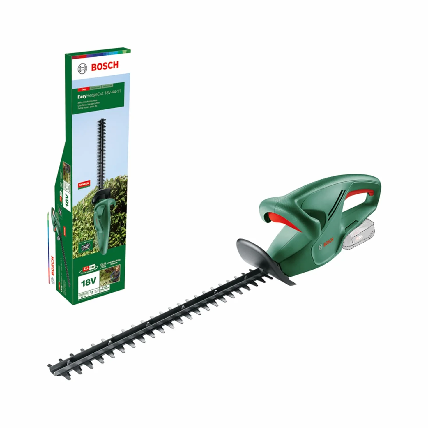 Bosch Home and Garden Easyhedgecut Nożyce do Żywopłotu, Zielony, 44 cm