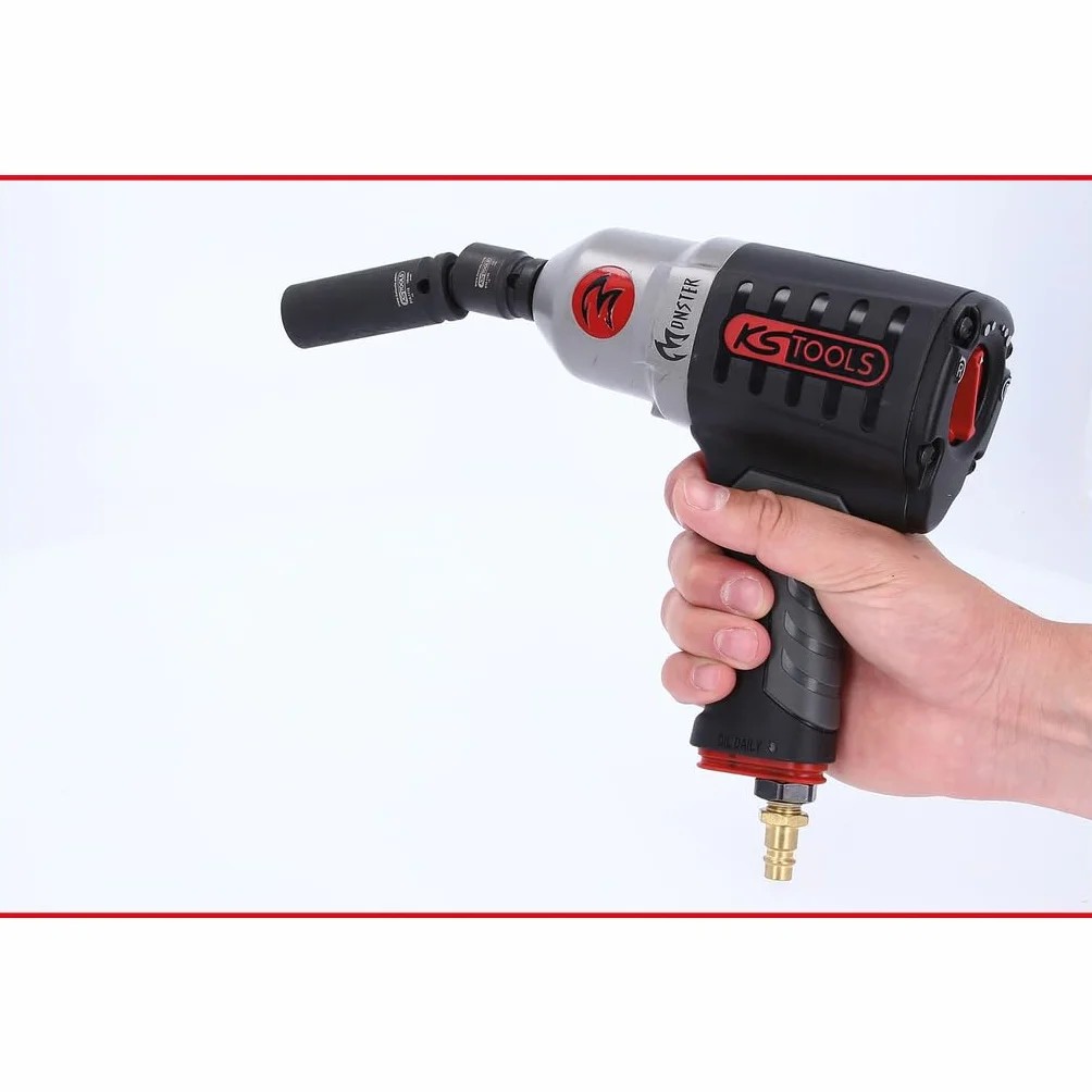 KS Tools 515.0065 1/2" Zestaw nasadek udarowych sześciokątnych, 40-szt