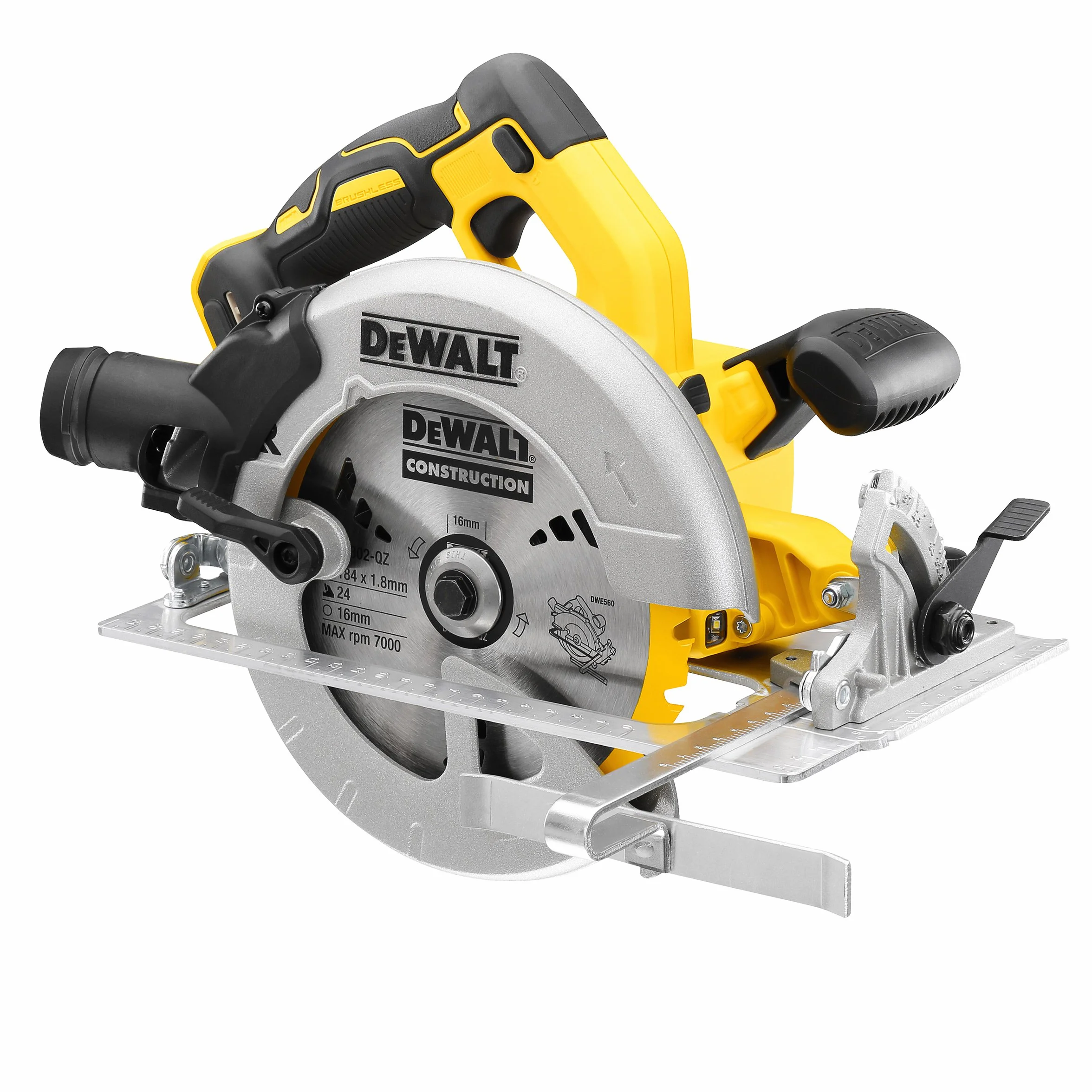 Dewalt DCS570N Bezszczotkowa Piła Tarczowa XR 18 V, Wielokolorowa, 184 mm
