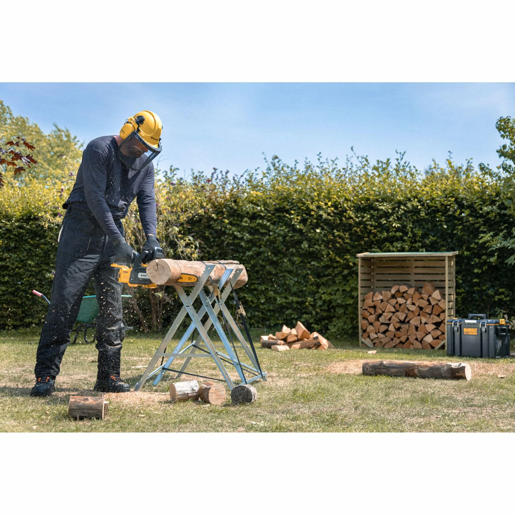 DEWALT 18V XR 30cm bezszczotkowa kompaktowa piła łańcuchowa - tylko narzędzie, DCMCS565N-XJ