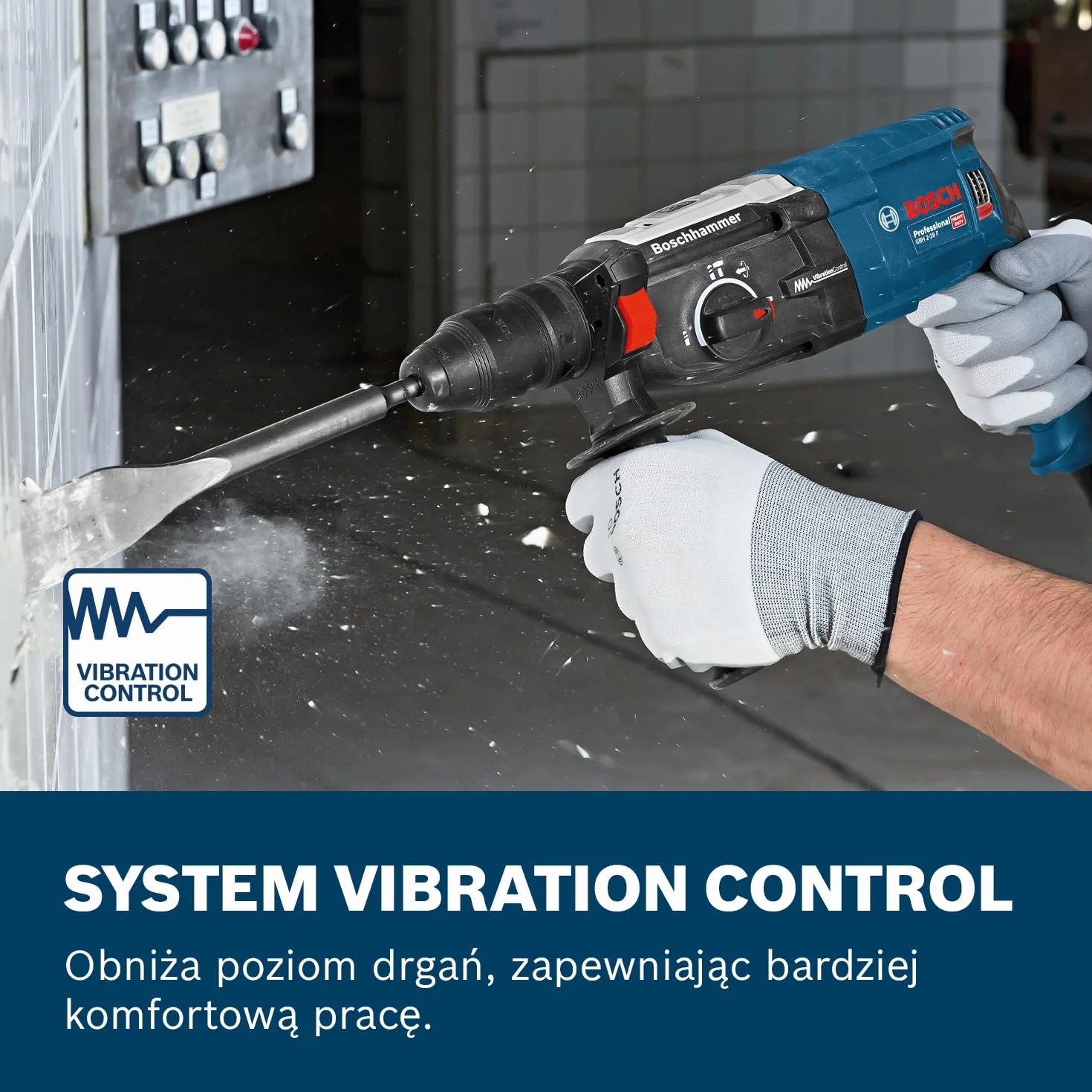 Bosch Professional GBH 2-28 F młot udarowo-obrotowy SDS plus 28 mm L-BOXX
