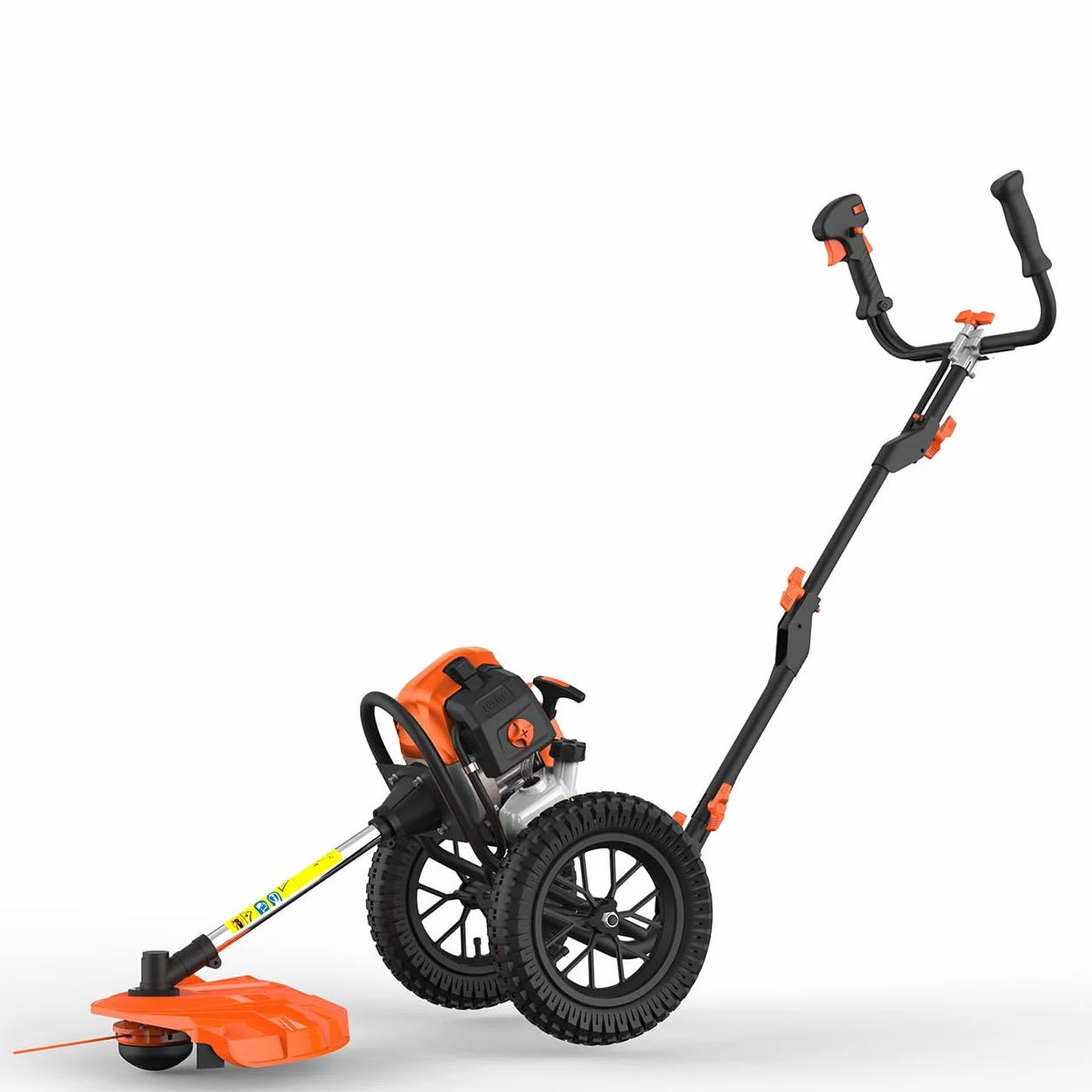 Kosa Spalinowa FUXTEC FX-FSR162 62 cm3 3,5 KM Duże Koła Pneumatyczne Składana Konstrukcja Profesjonalna Głowica Żyłkowa Easy Starter
