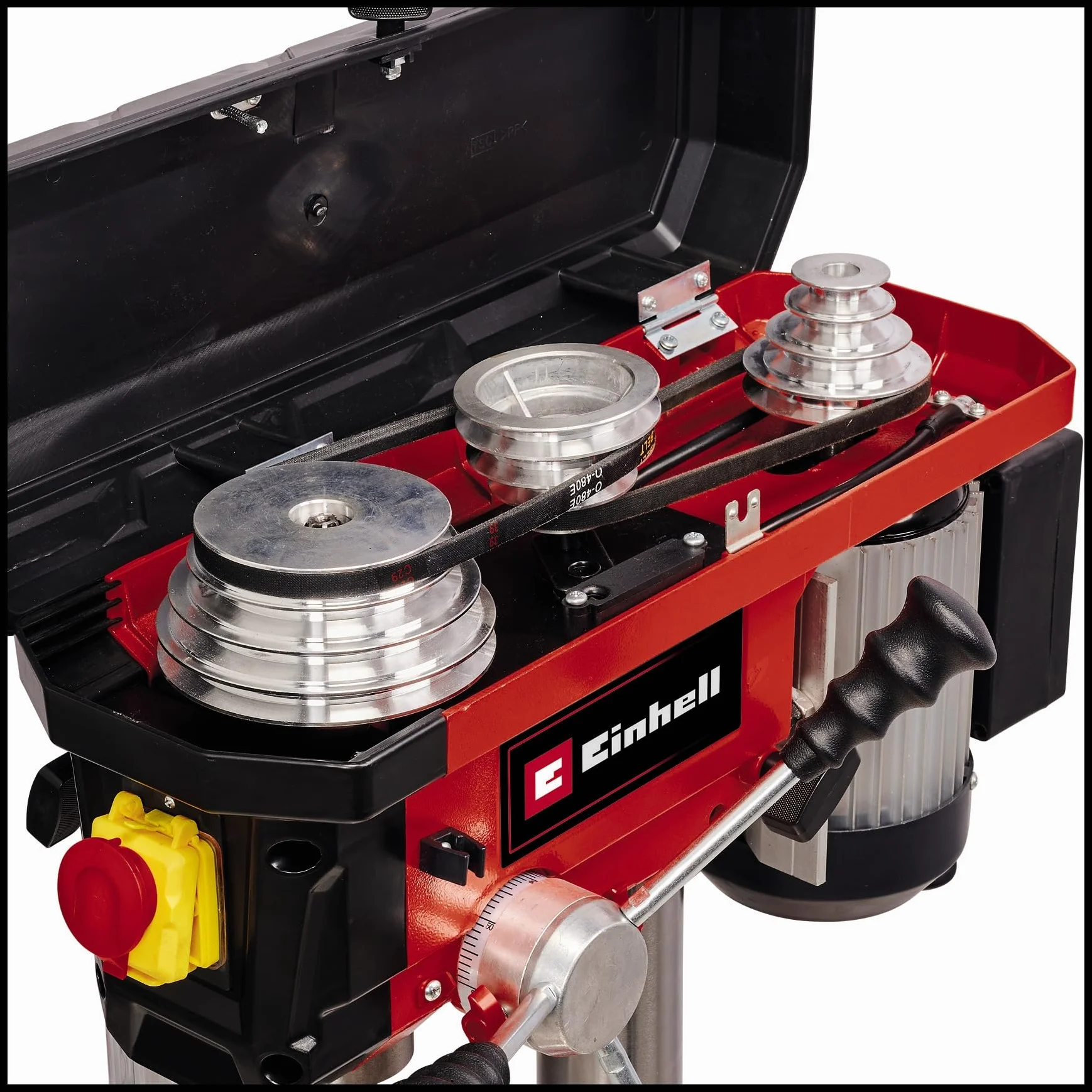 Einhell wiertarka kolumnowa TC-BD 630/1 (630 W, maks. głębokość wiercenia 60 mm, regulowany ogranicznik głębokości, maks. średnica wiertła 16 mm)