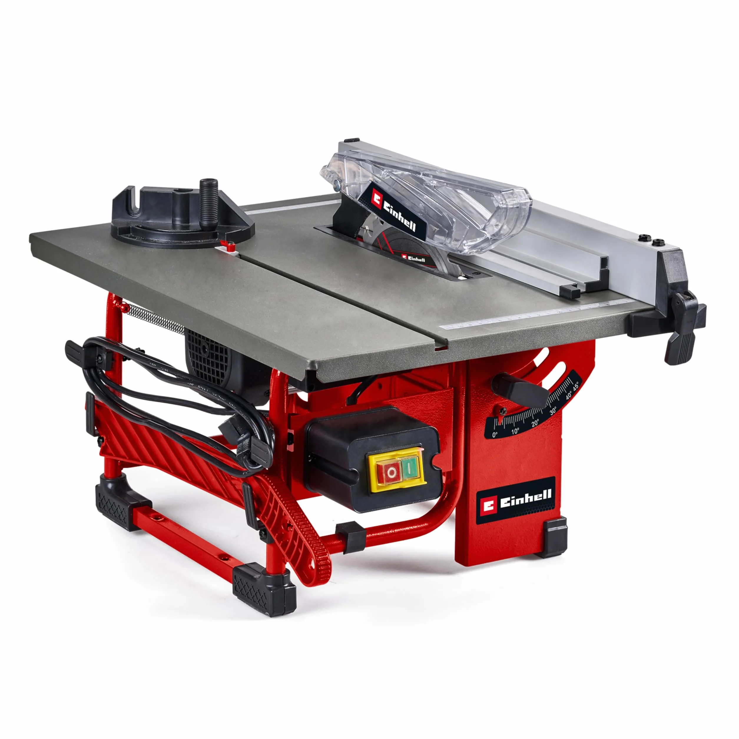 Einhell Piła tarczowa TC-TS 8 I (800 W, wysokość cięcia 45 mm, średnica ostrza 200 mm, ogranicznik kątowy, ogranicznik równoległy, przyłącze do odkurzacza, z ostrzem z węglika wolframu)