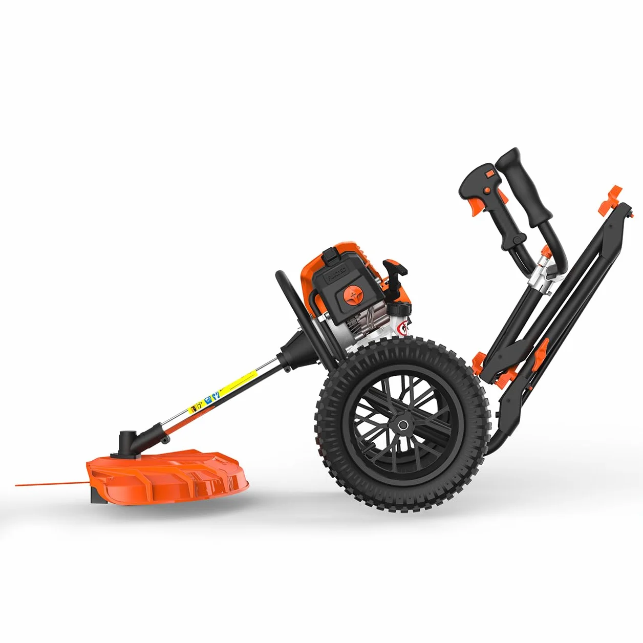 Kosa Spalinowa FUXTEC FX-FSR162 62 cm3 3,5 KM Duże Koła Pneumatyczne Składana Konstrukcja Profesjonalna Głowica Żyłkowa Easy Starter