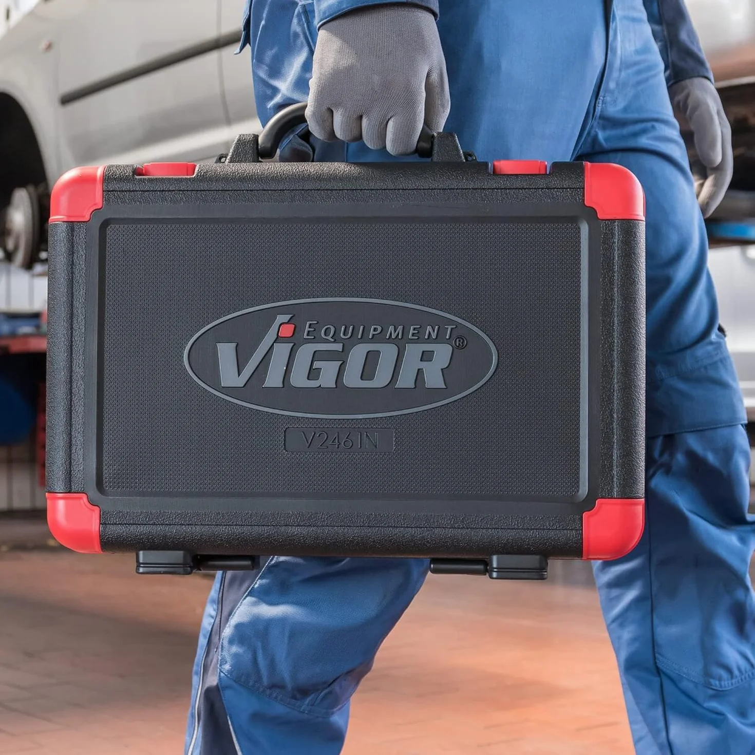 ViGOR V2461N 172-częściowy zestaw nasadek z grzechotką dwustronną