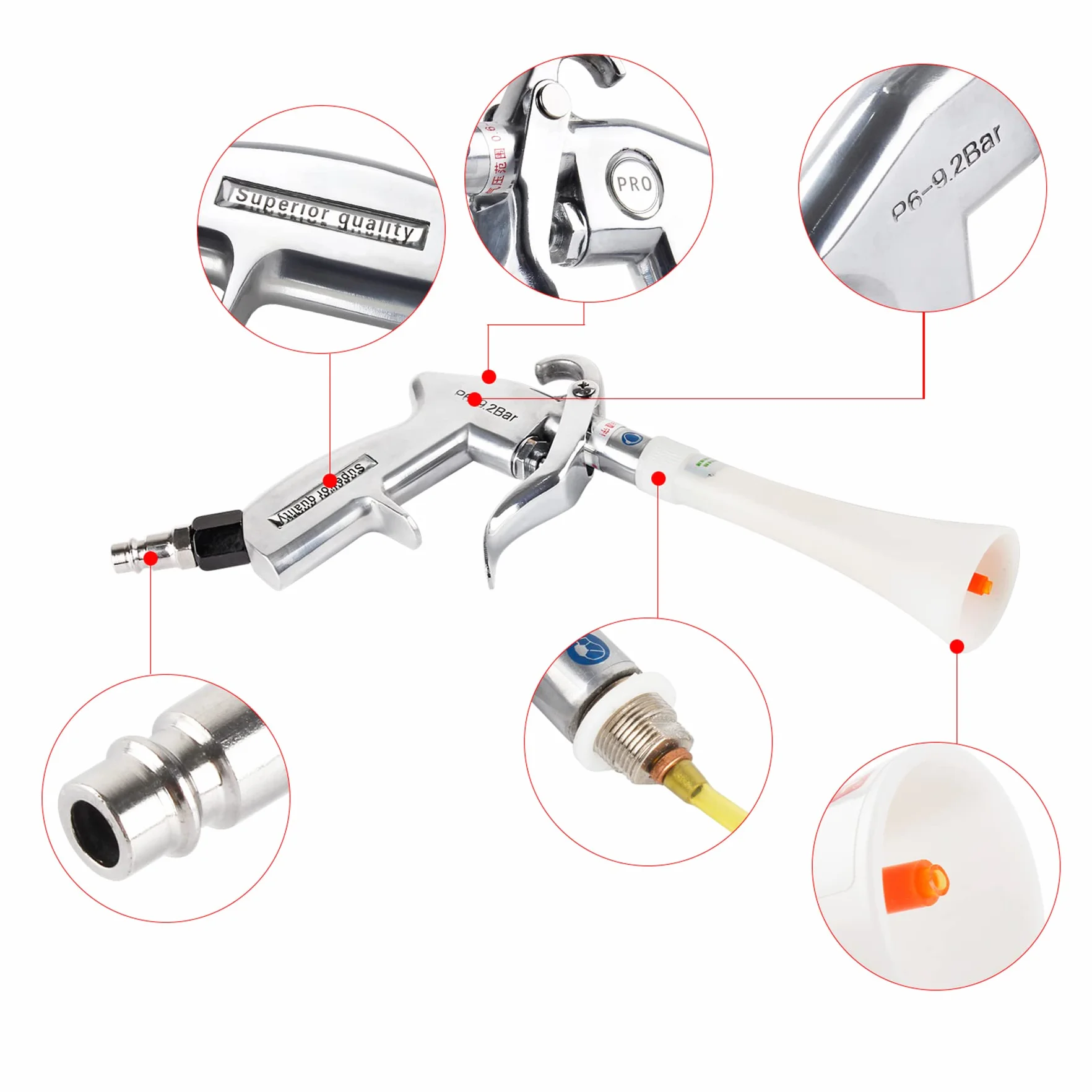 pistolety pneumatyczne Blow Gun sprężone powietrze do wydechu pistolet do czyszczenia na sucho pistolet do czyszczenia Blow Gun pistolet do czyszczenia,pistolet do czyszczenia sprężonym