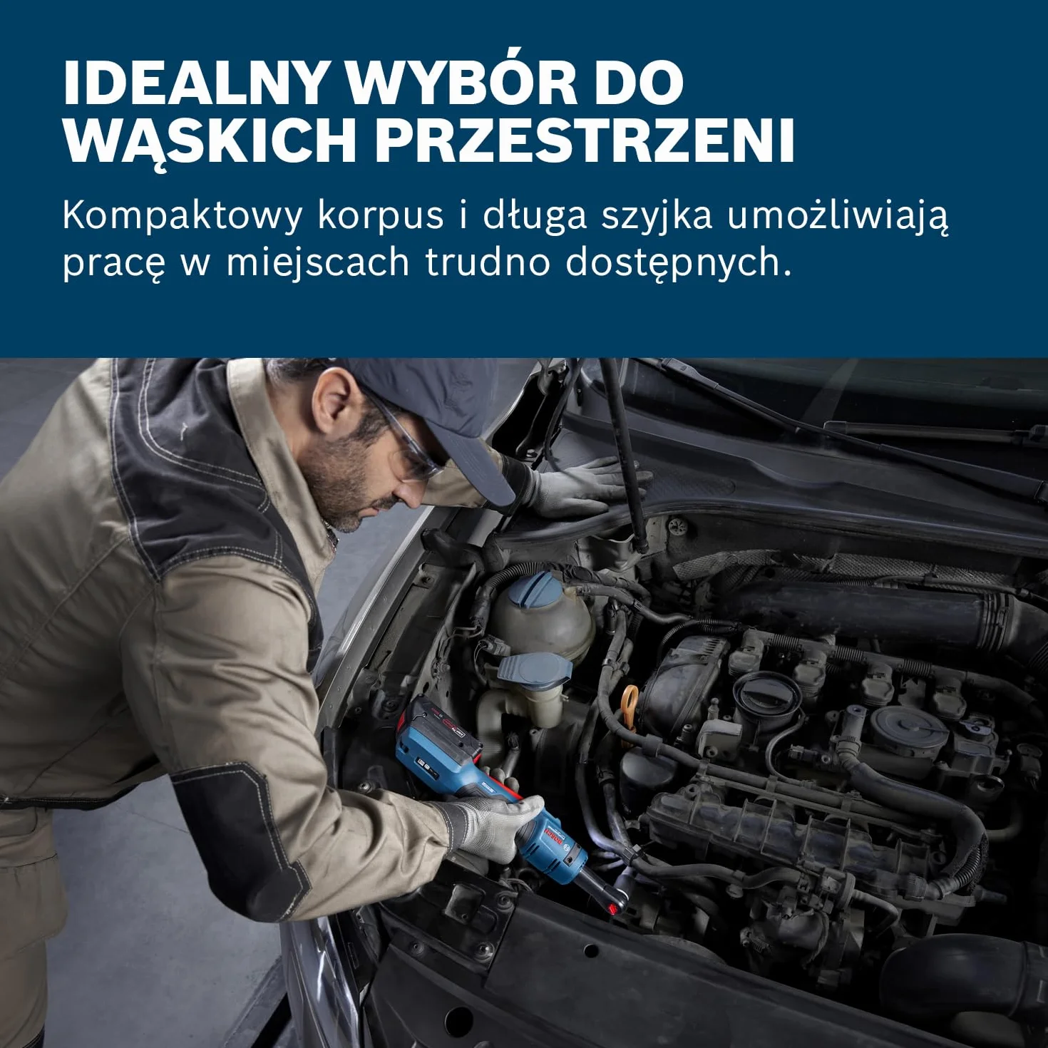 Bosch Professional 18V System Akumulatorowy klucz grzechotkowy GRC 18V-60 (zestaw: walizka L-BOXX)