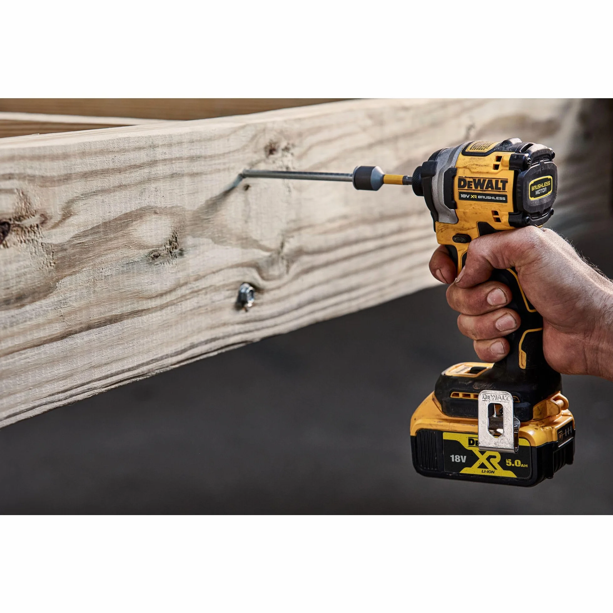 Dewalt XR Brushless DCF850N-XJ Wkrętarka 20x15x10 cm Czarny Żółty