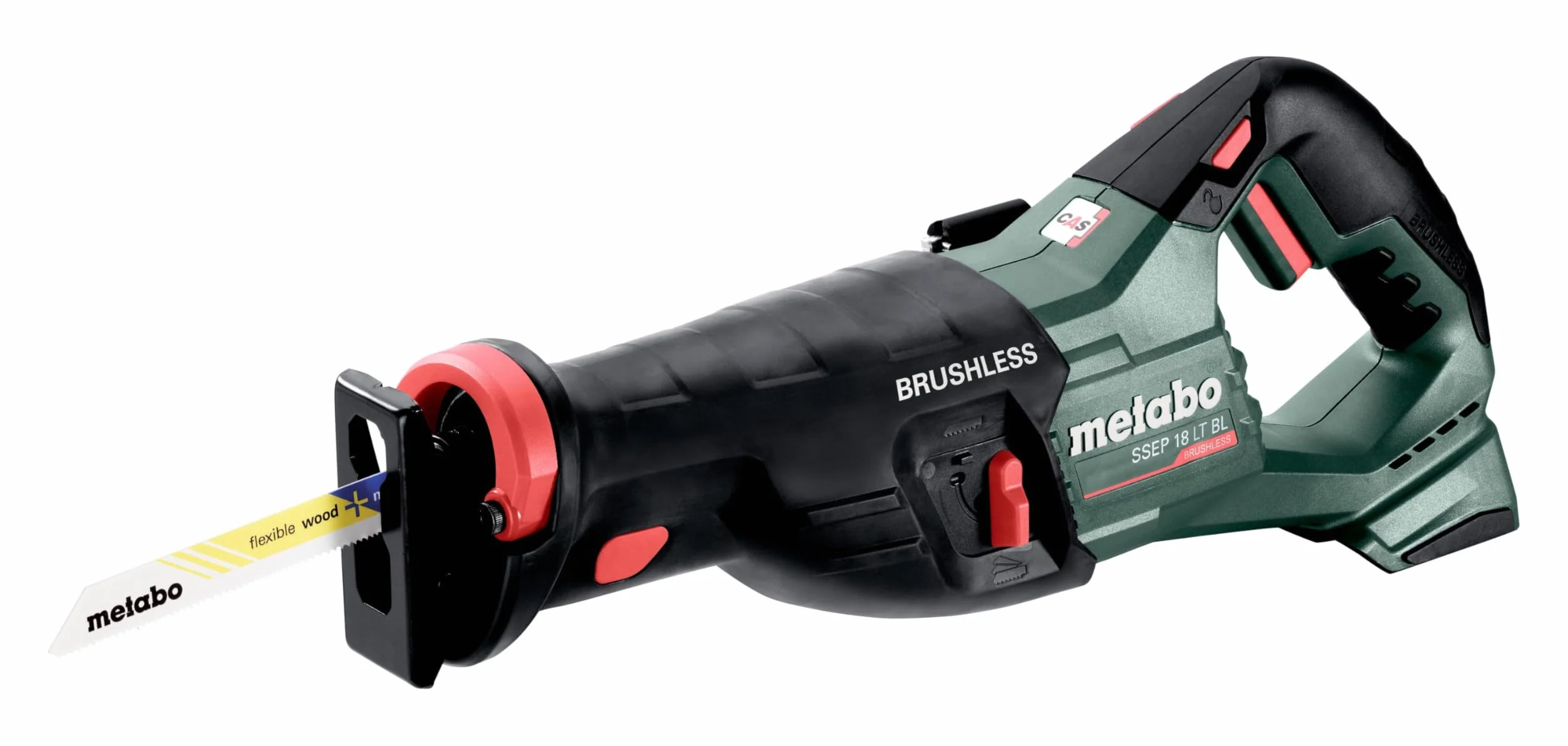 Metabo Bezprzewodowa piła szablasta SSEP 18 LT BL 601617840 bez baterii, bez ładowarki, walizka 18 V